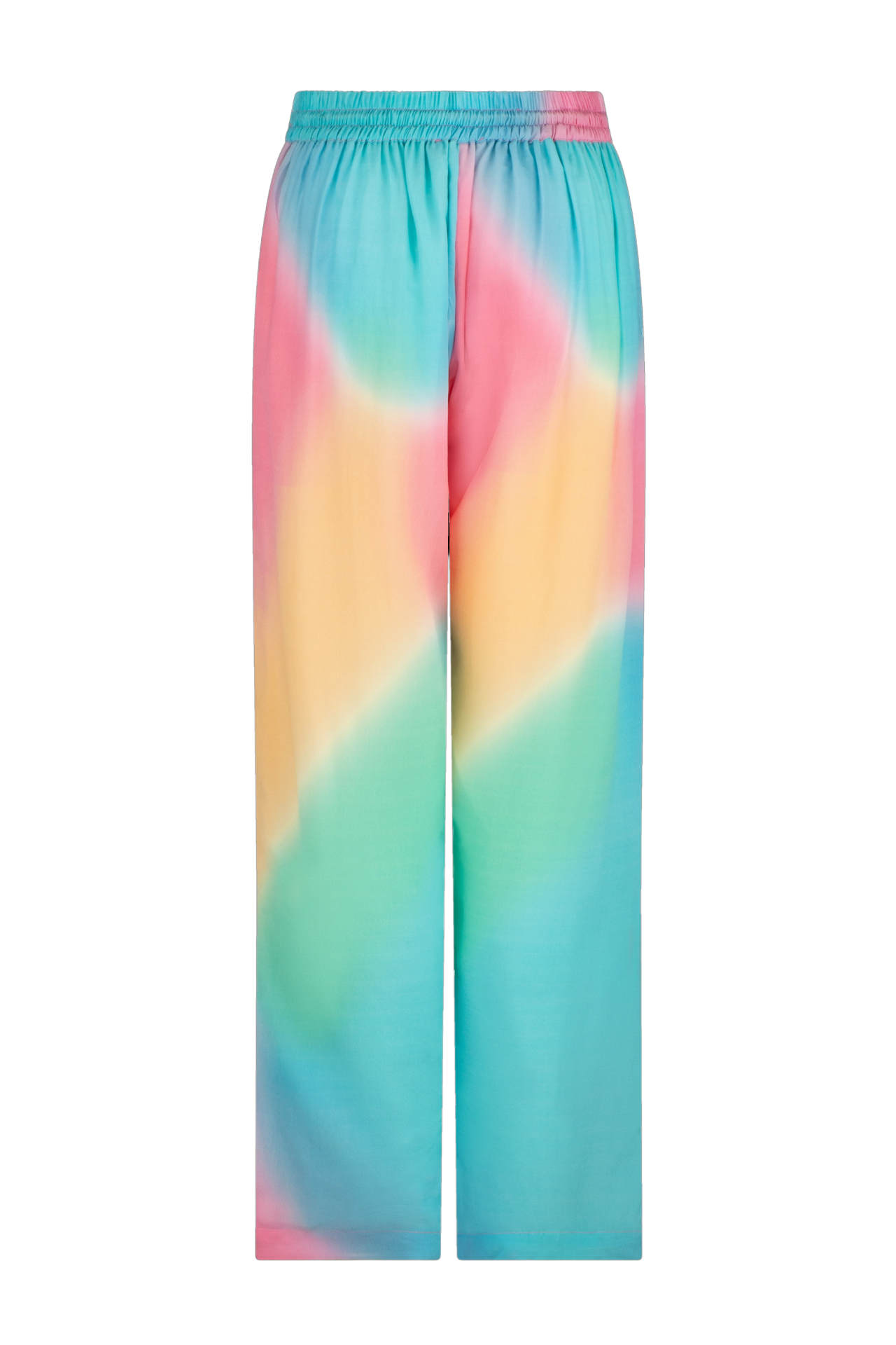 Xo Silk Crepe Pants Rainbow