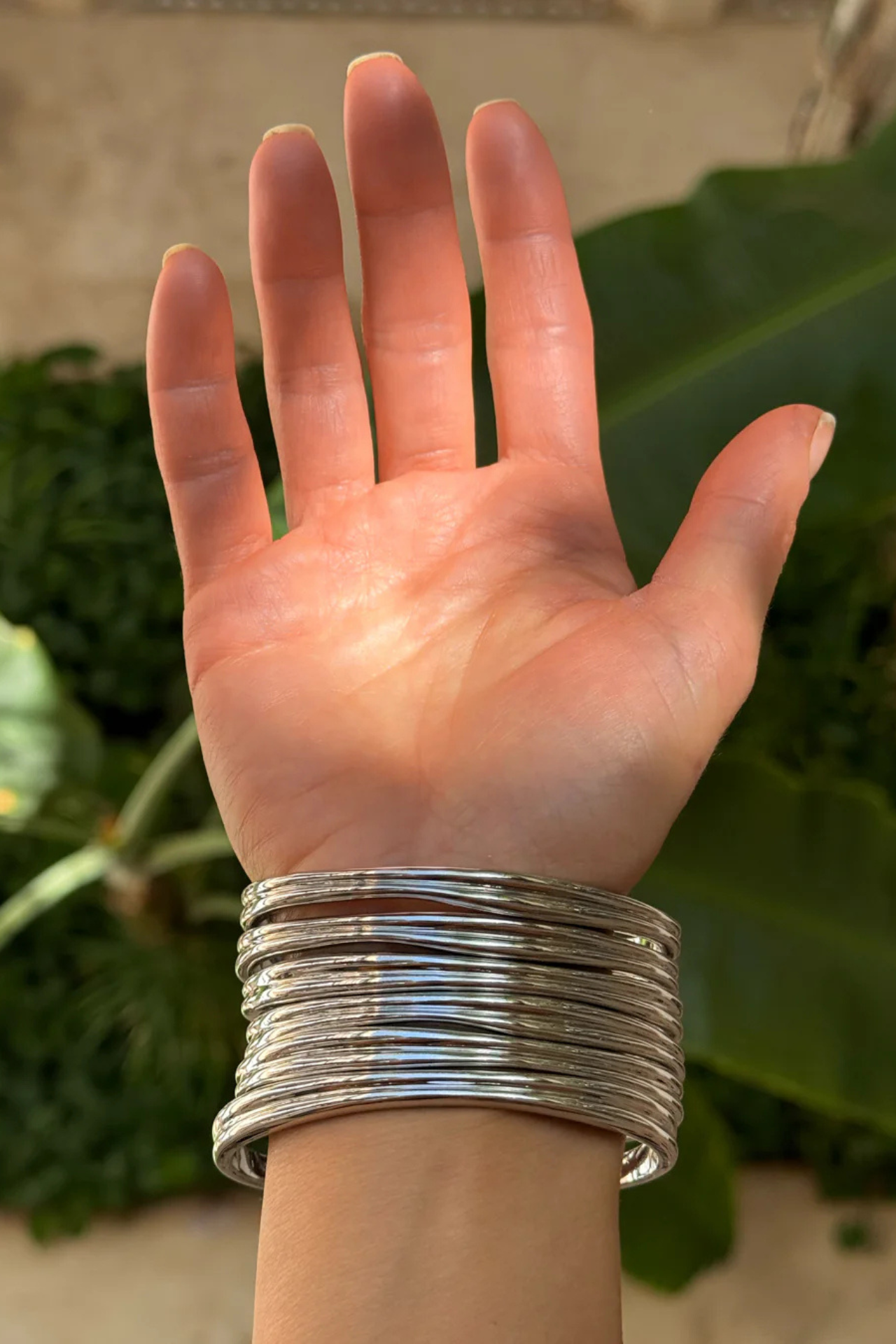 Mallorca Silver Bangles Set