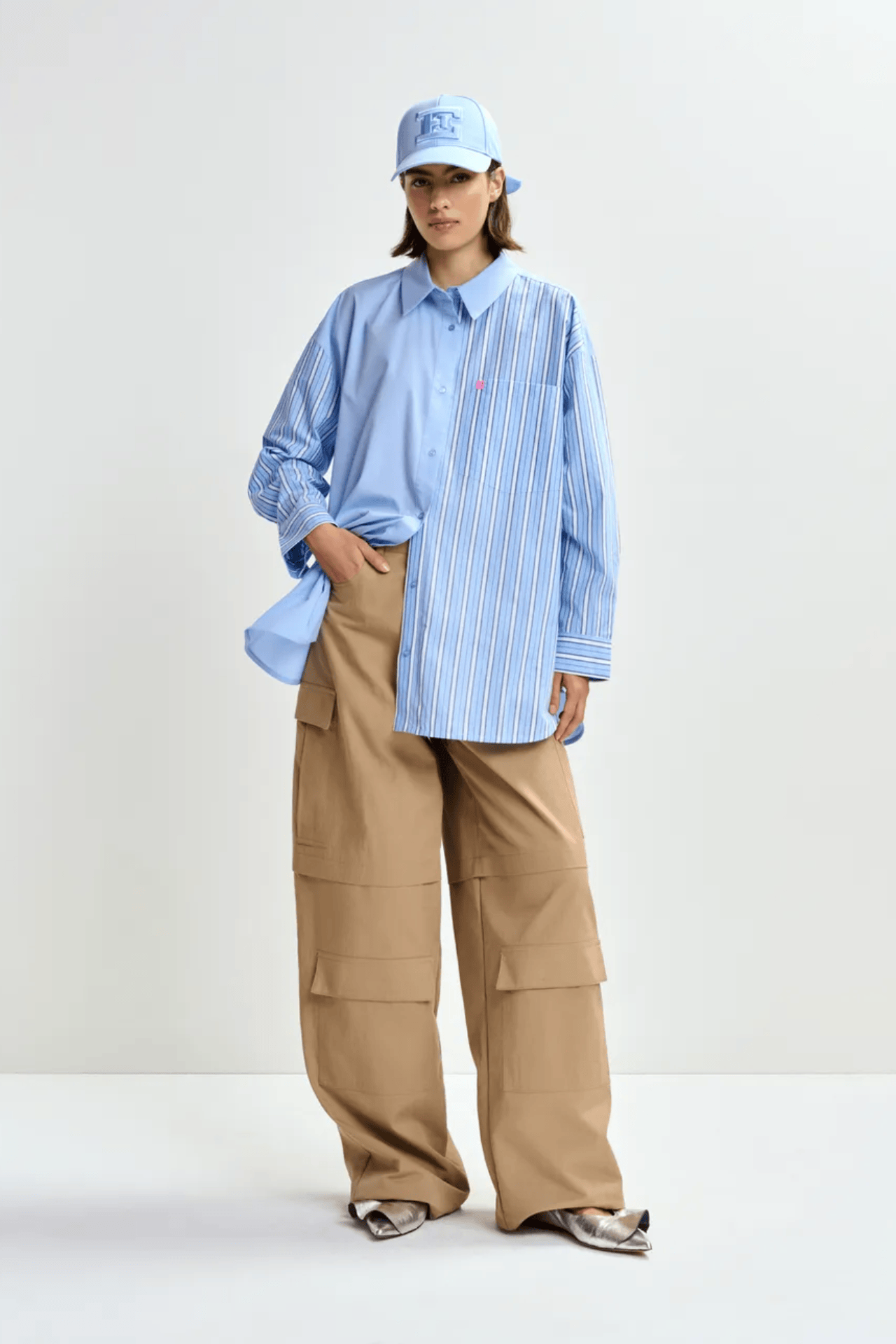 Essentiel Antwerp Jolivia Shirt in Blue