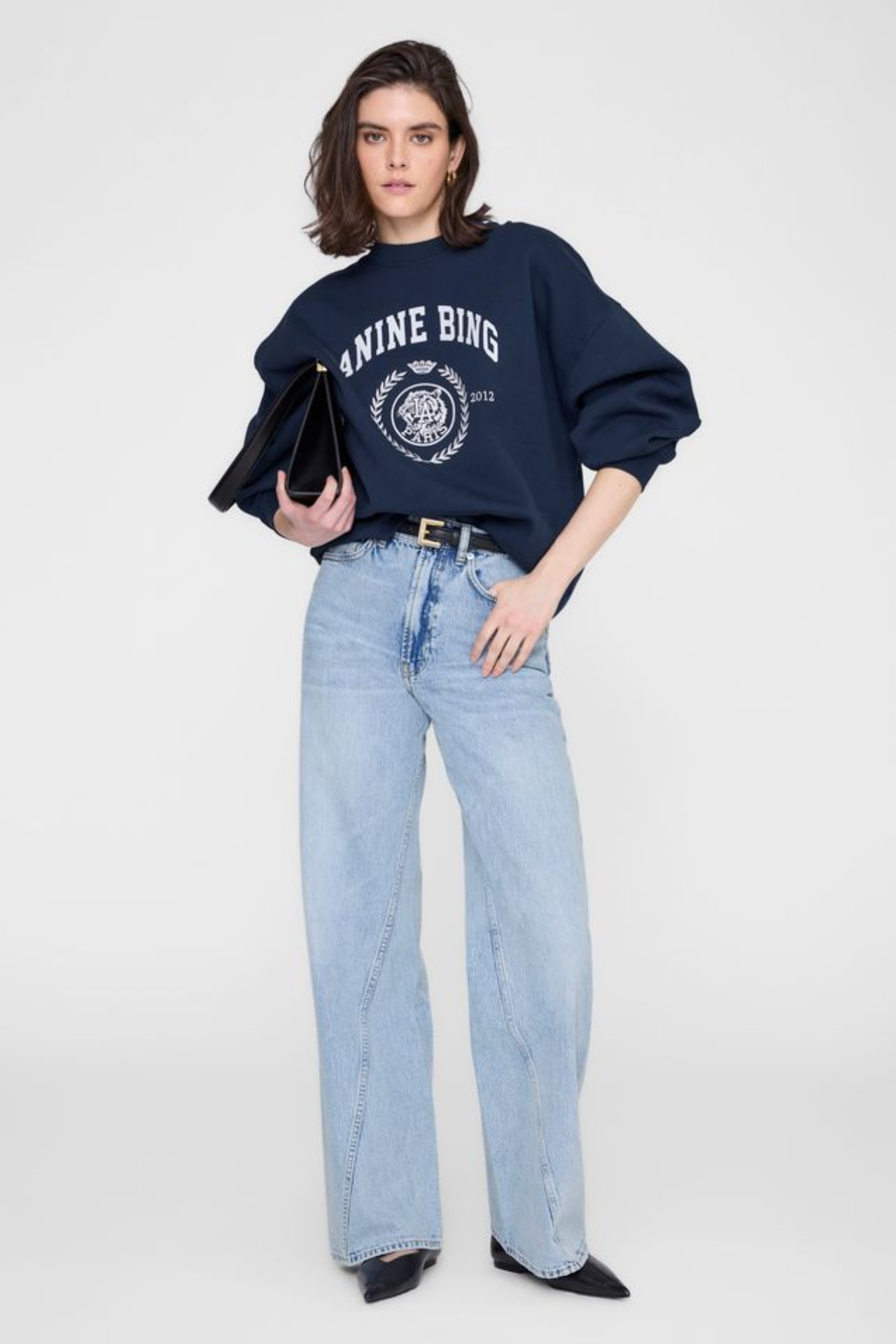 Miles Sweatshirt Collegiate Dark Navy