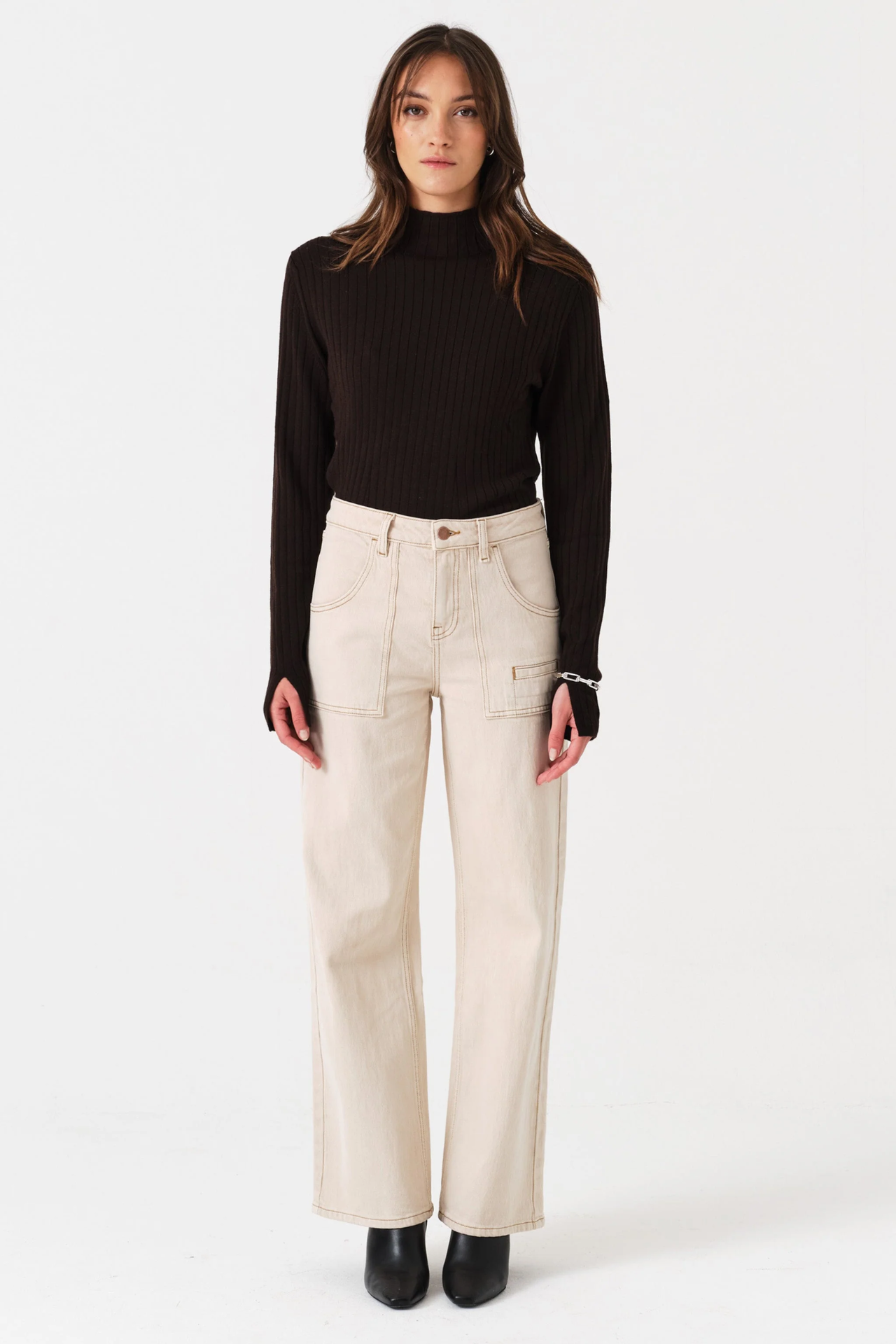 Seventy + Mochi Eden Jean Pebble