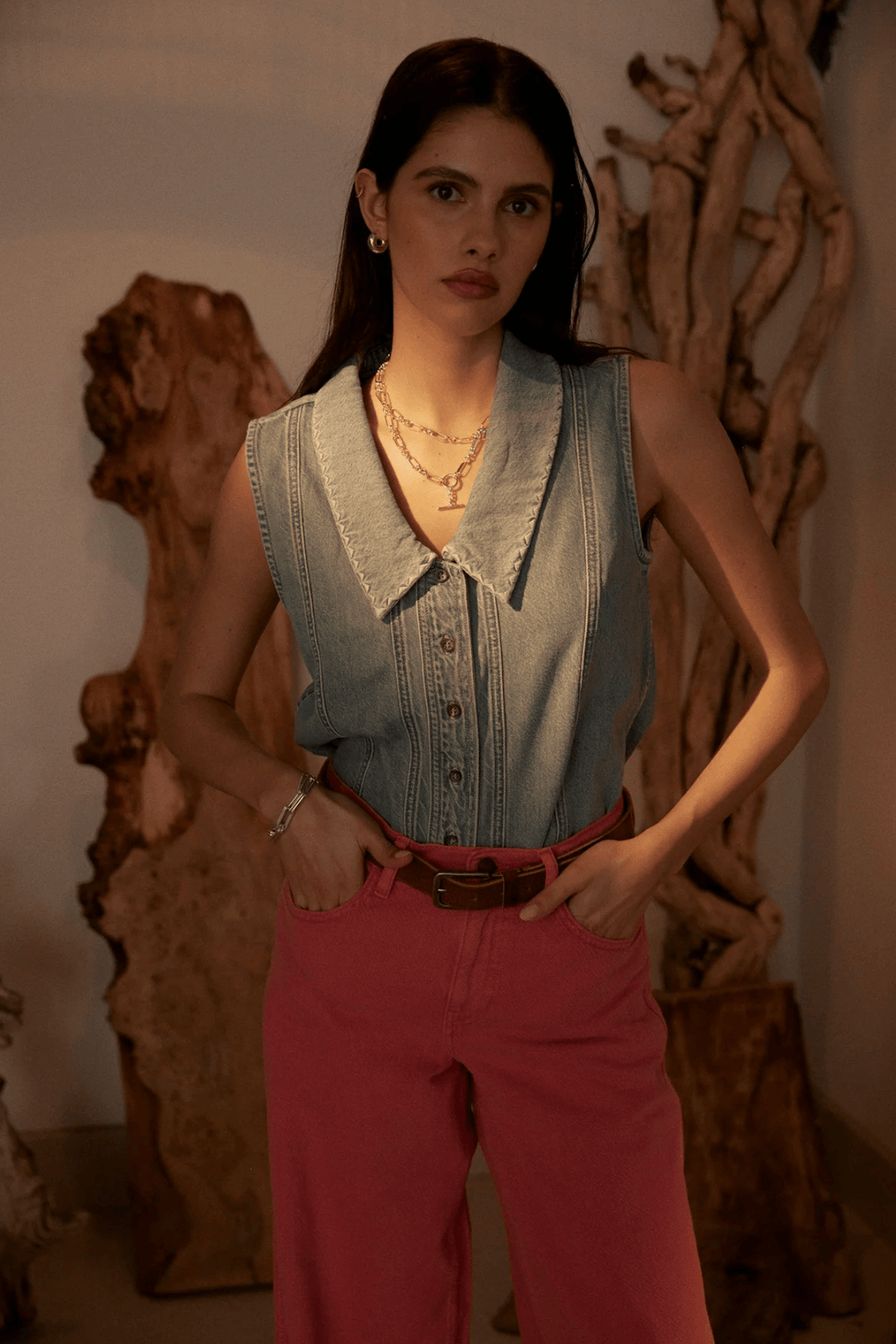 Seventy + Mochi Tara Top In Sunfade