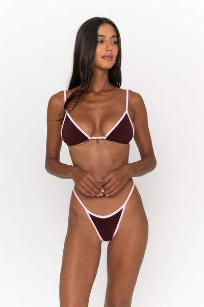 Fae Swim Lumi Bikini Top Milkshake