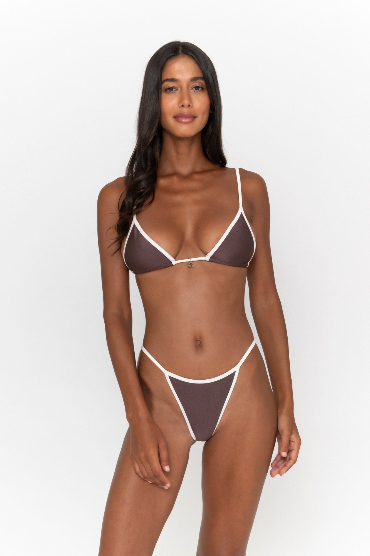Lumi Bikini Top Mocha