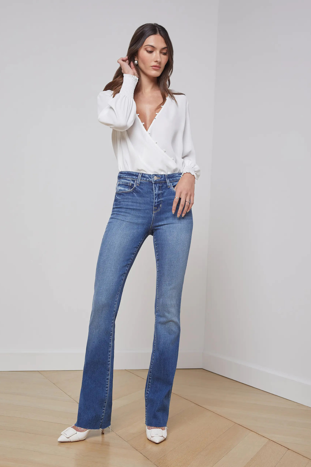 Ruth Straight-Leg Jean Cambridge