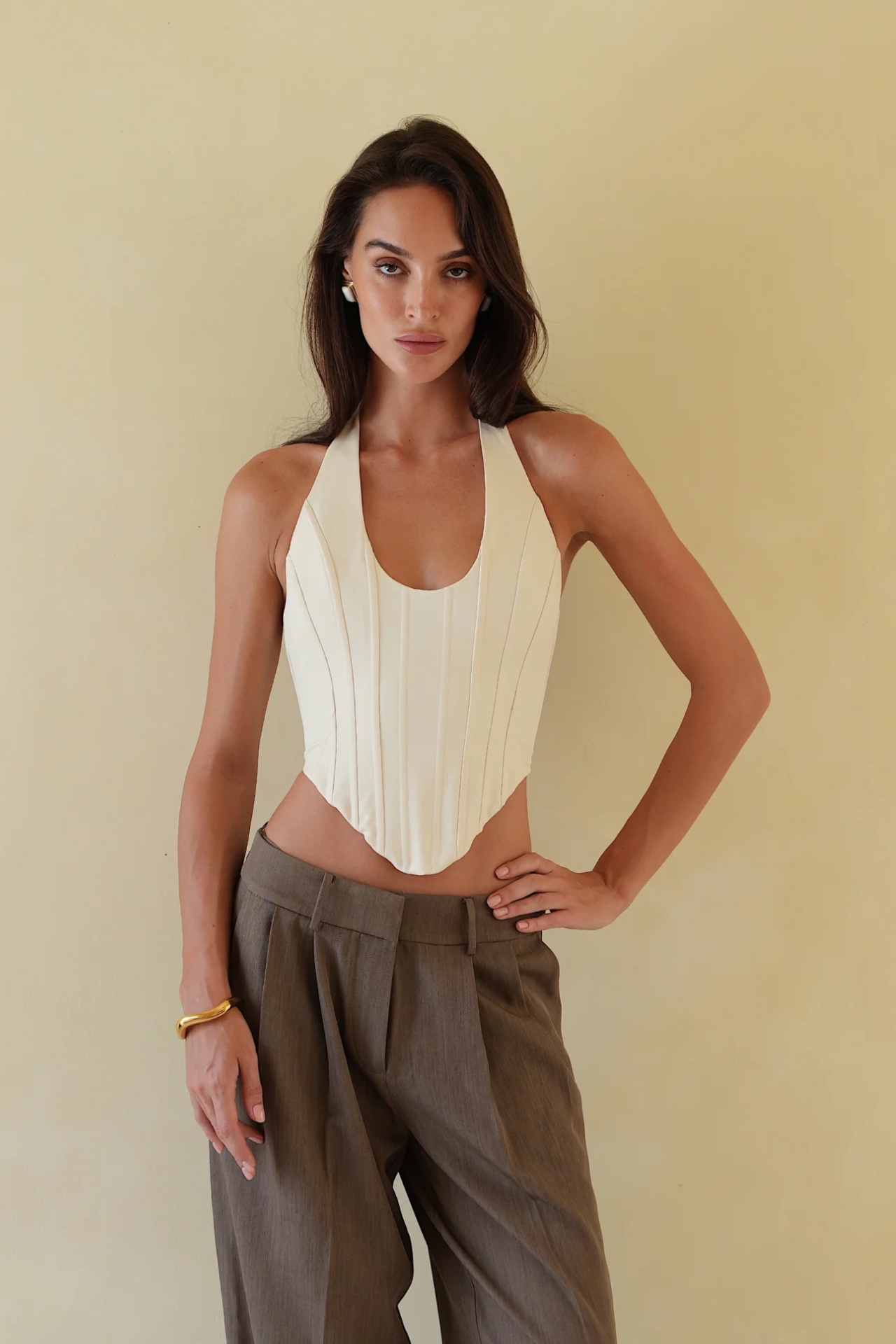 Johansen Aurora Corset in Cream