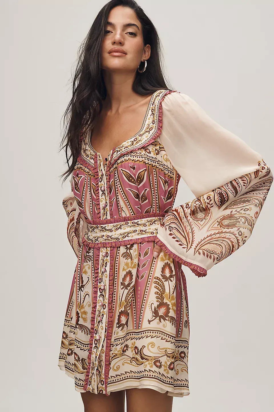 Farm Rio Delicate Ainika Mini Dress