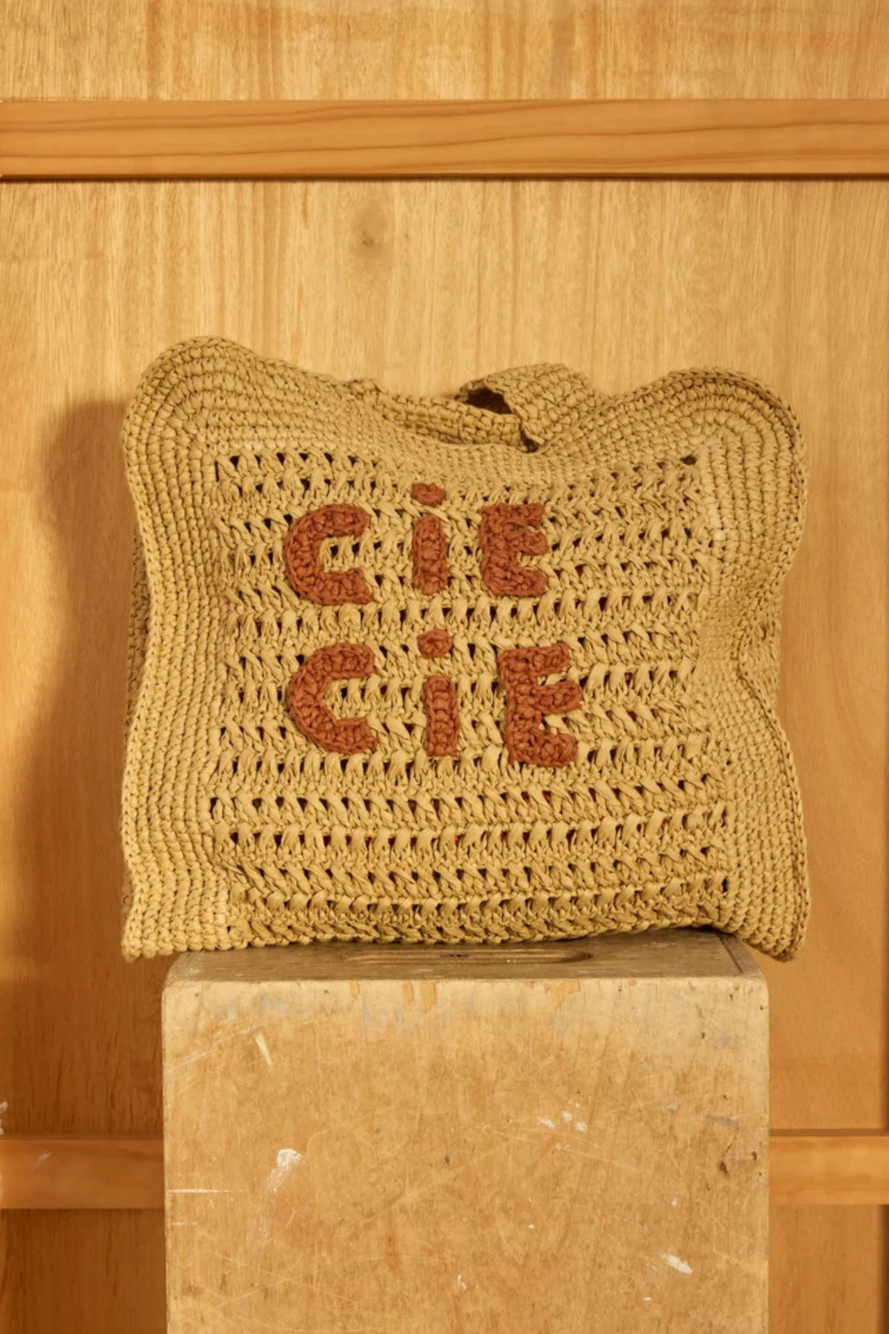 Cie Cie Beach Bag Tan/ Brown