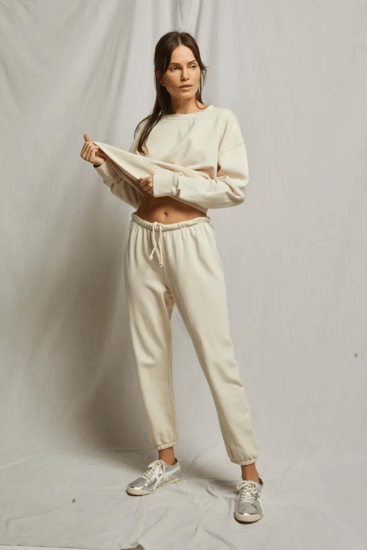 Perfectwhitetee Johnny French Terry Sweatpant Sugar