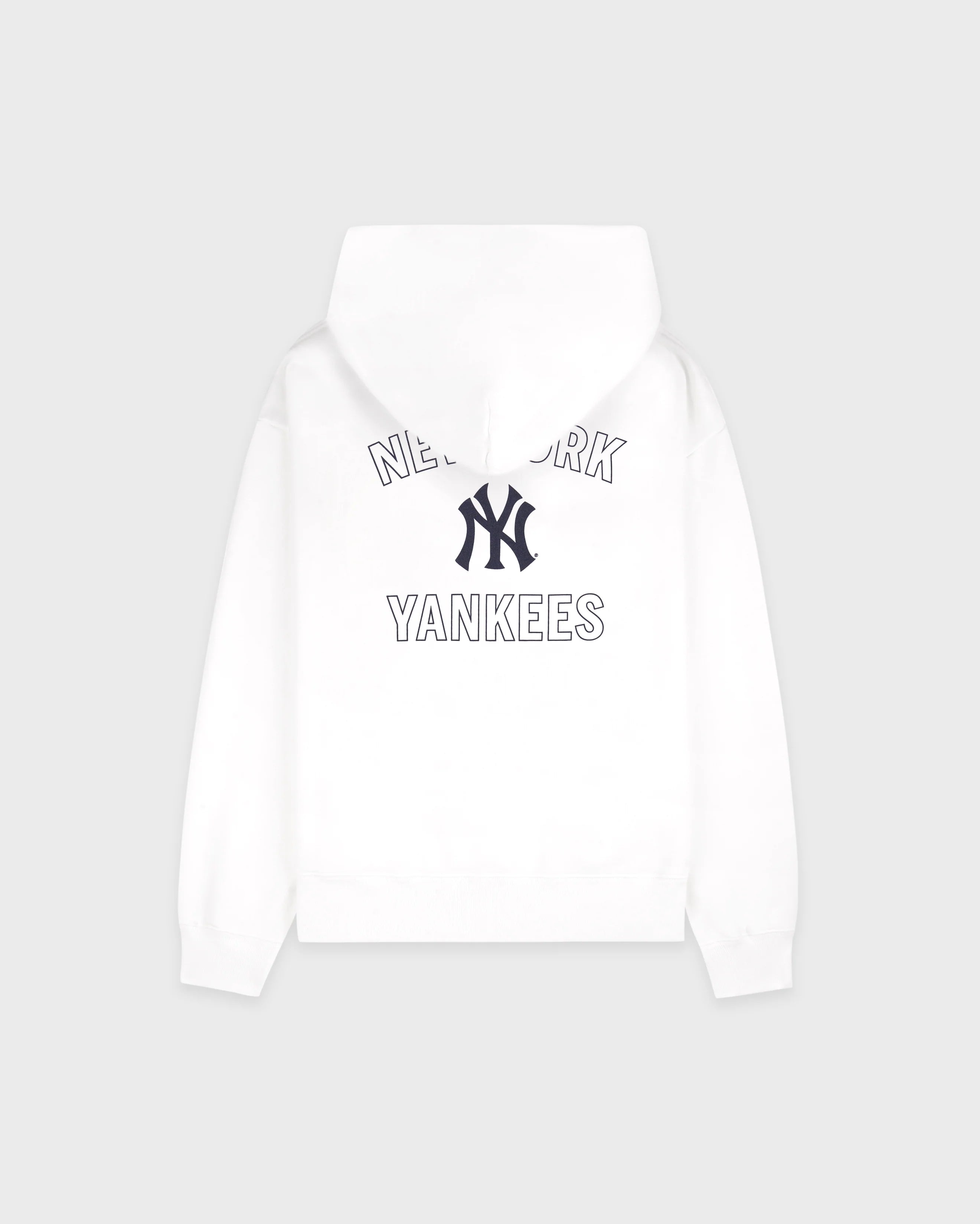 Sporty & Rich Yankees Curve Hoodie White
