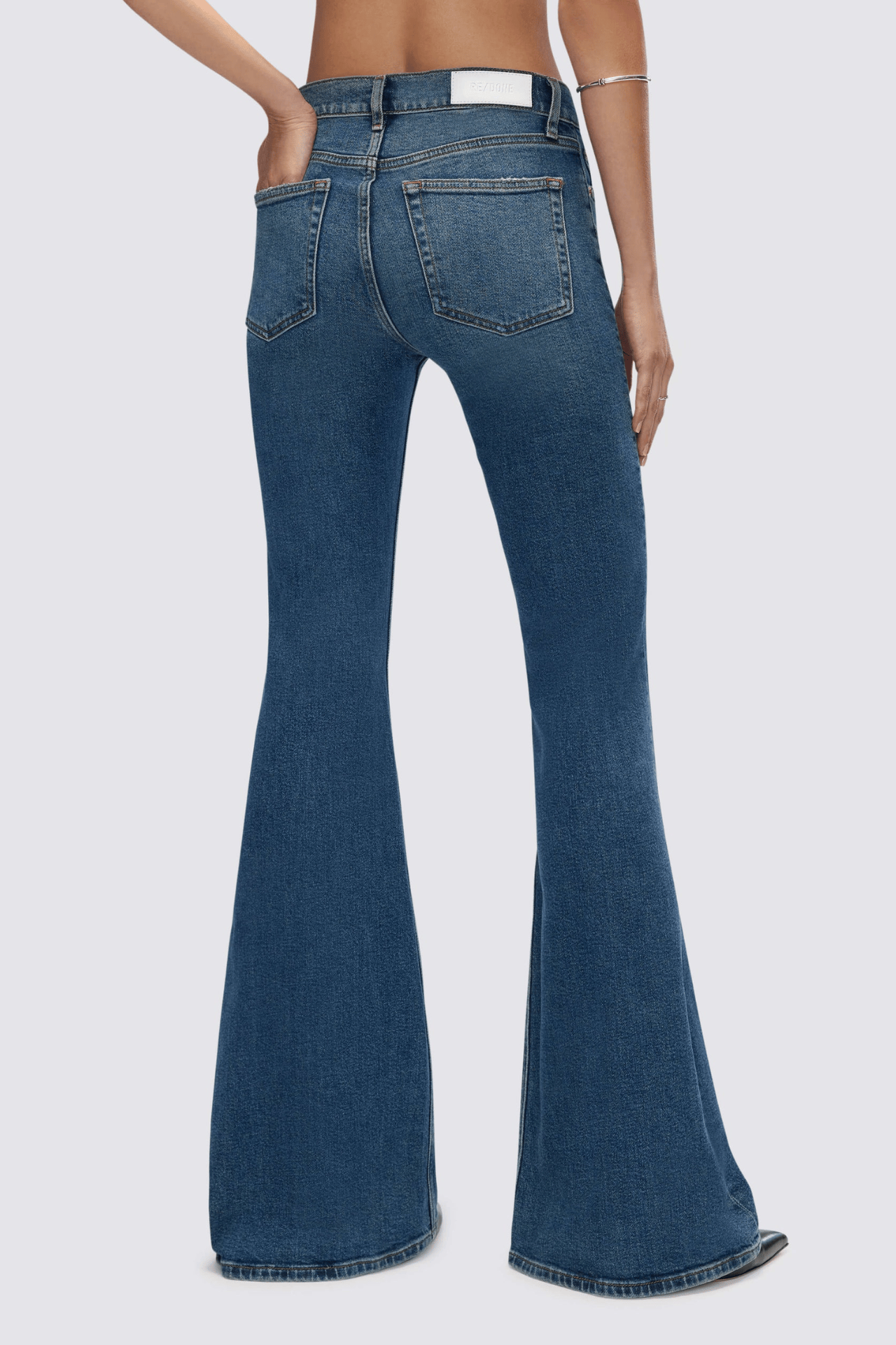 Re/Done The Strutter Comfort Stretch Sonoma Indigo