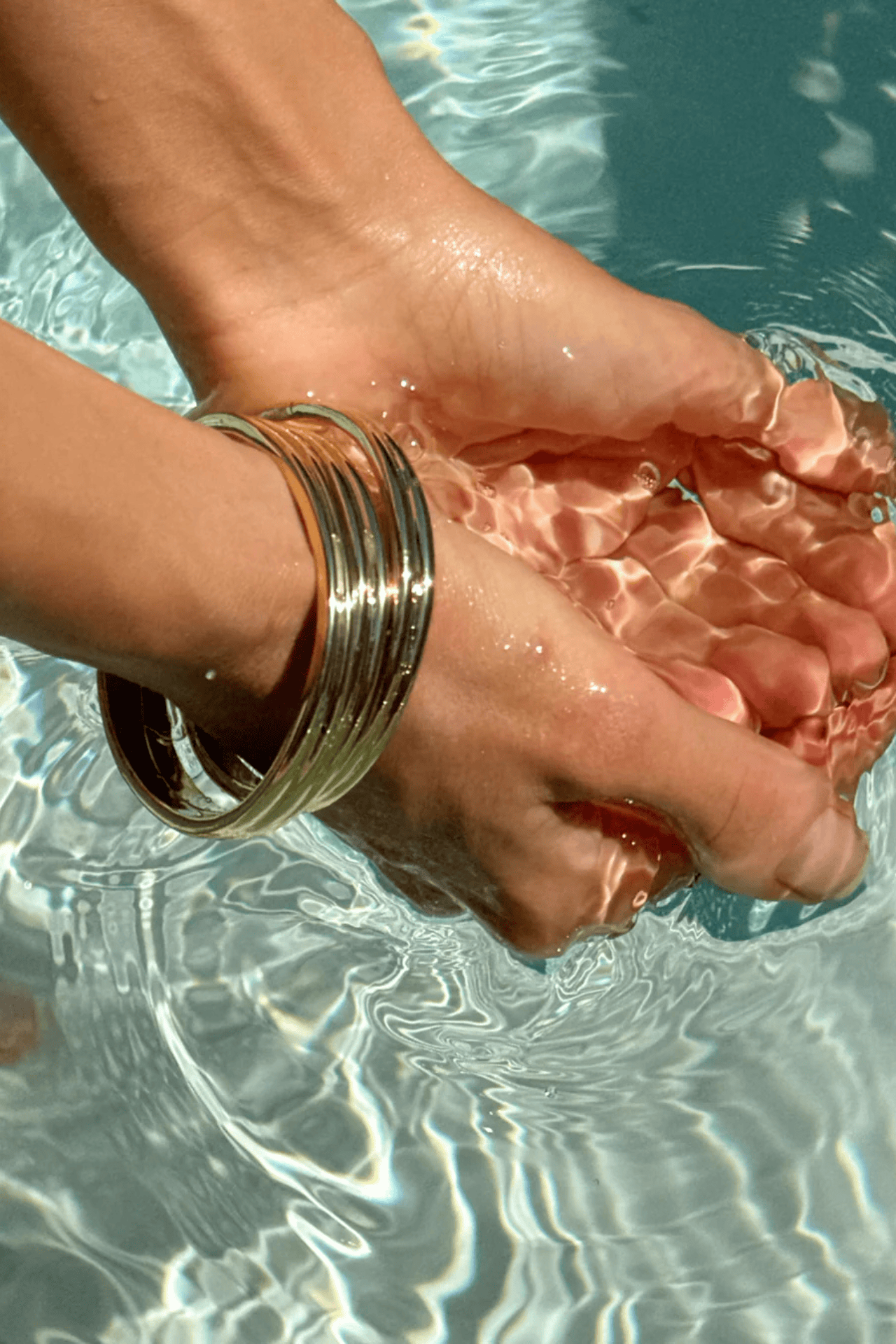 Mallorca Gold Bangles Set