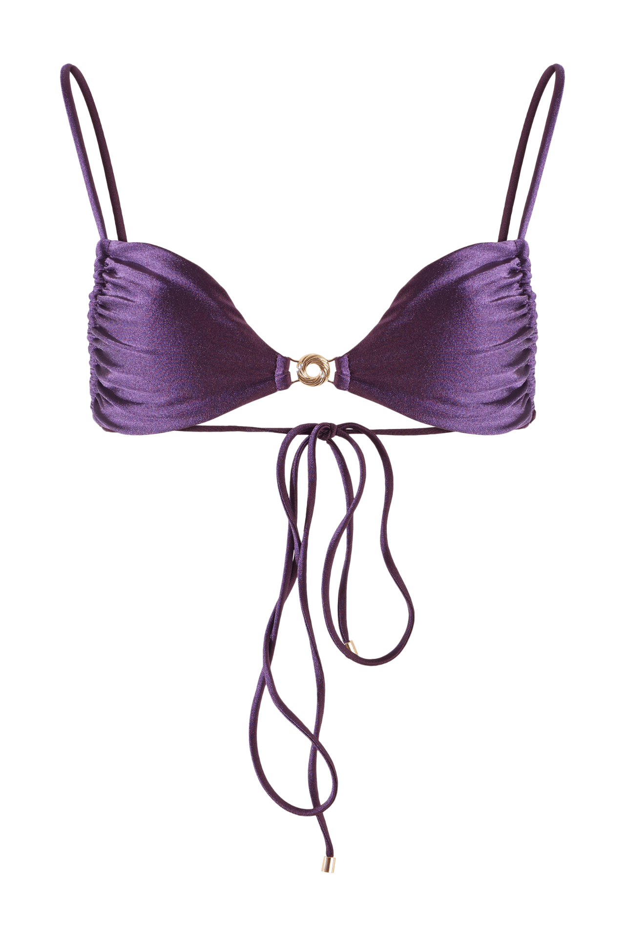 Mary Top in Plum
