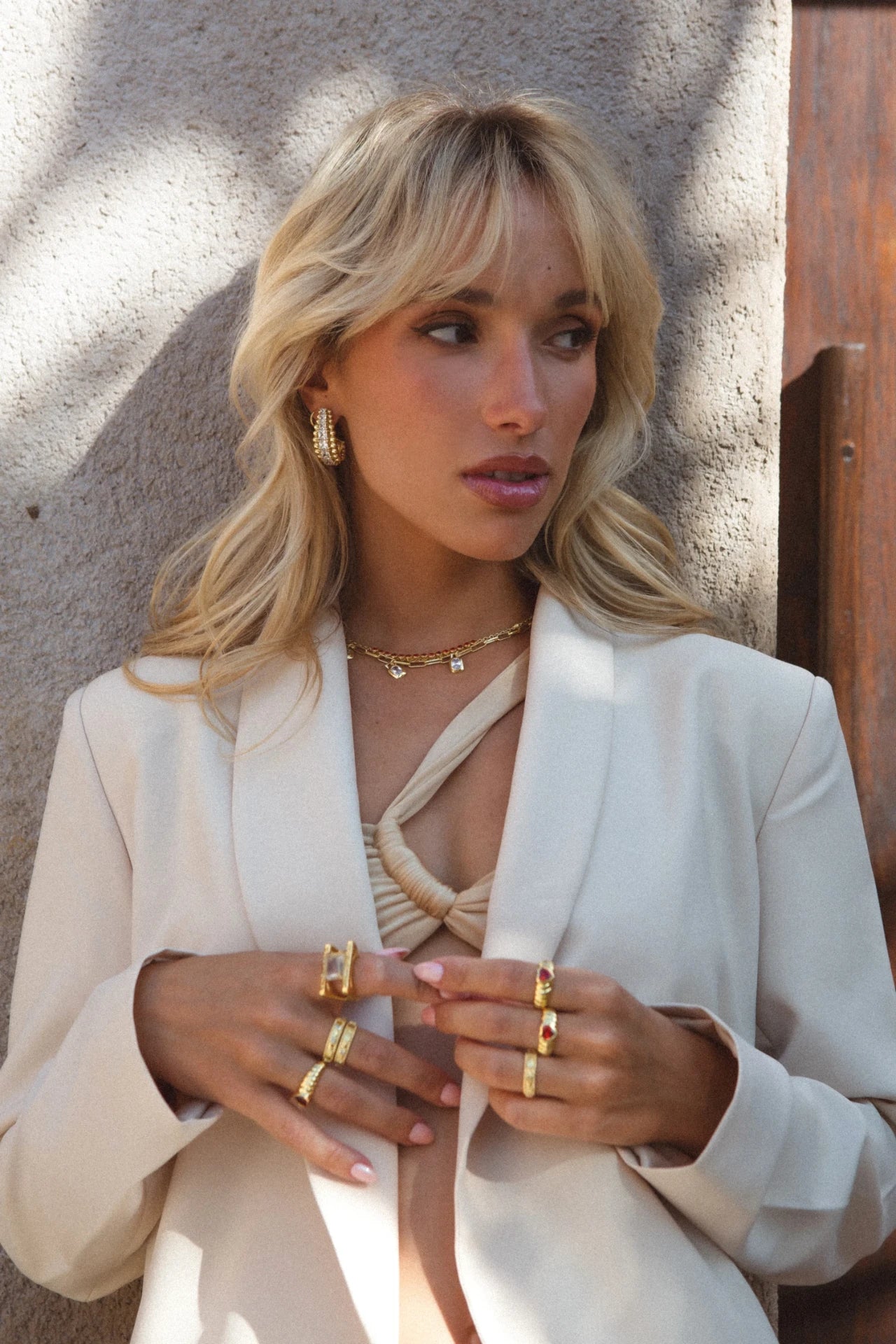 Angelica Necklace Gold