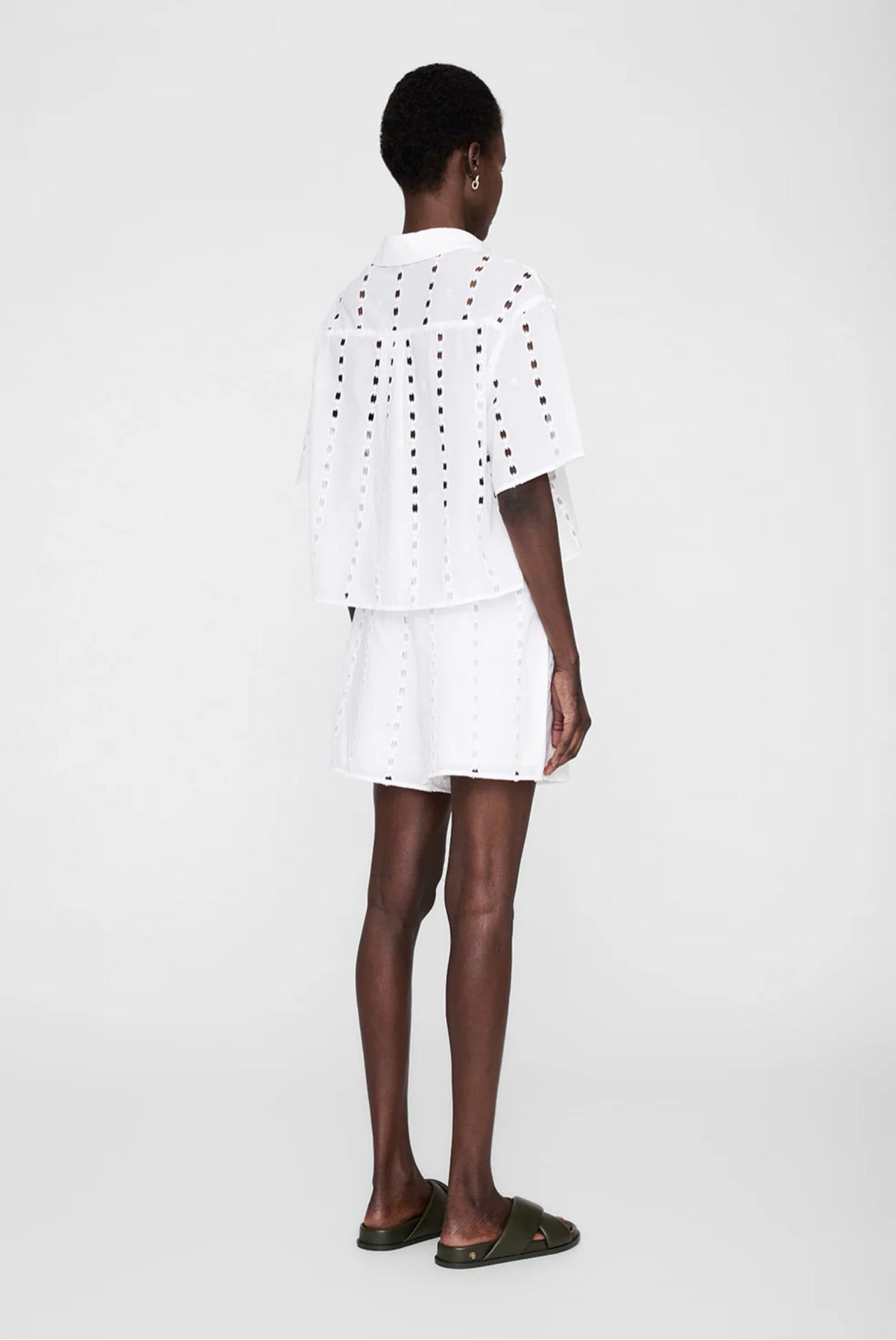 Anine Bing Kam Short White