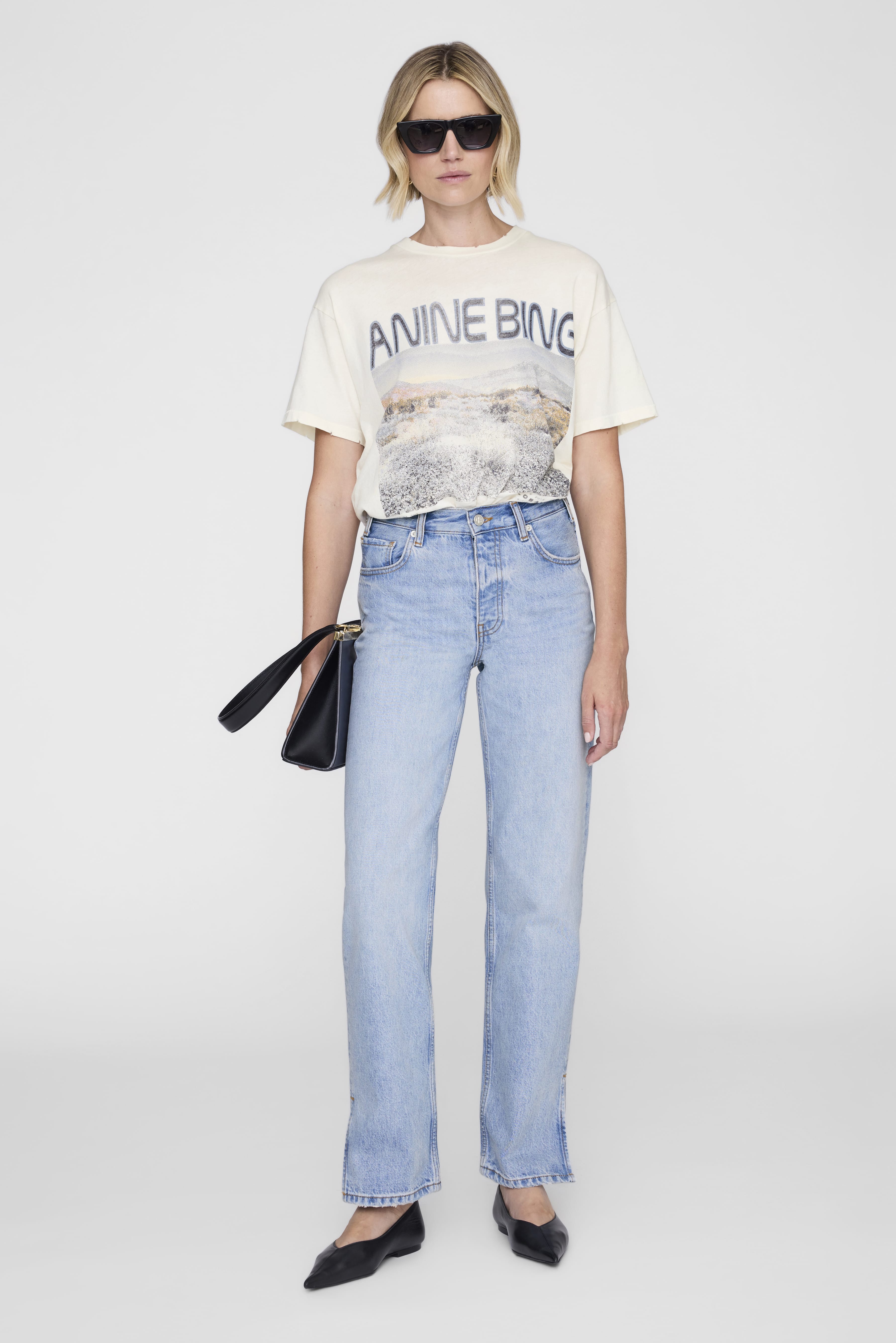 Anine Bing Cade Tee Wildflowers