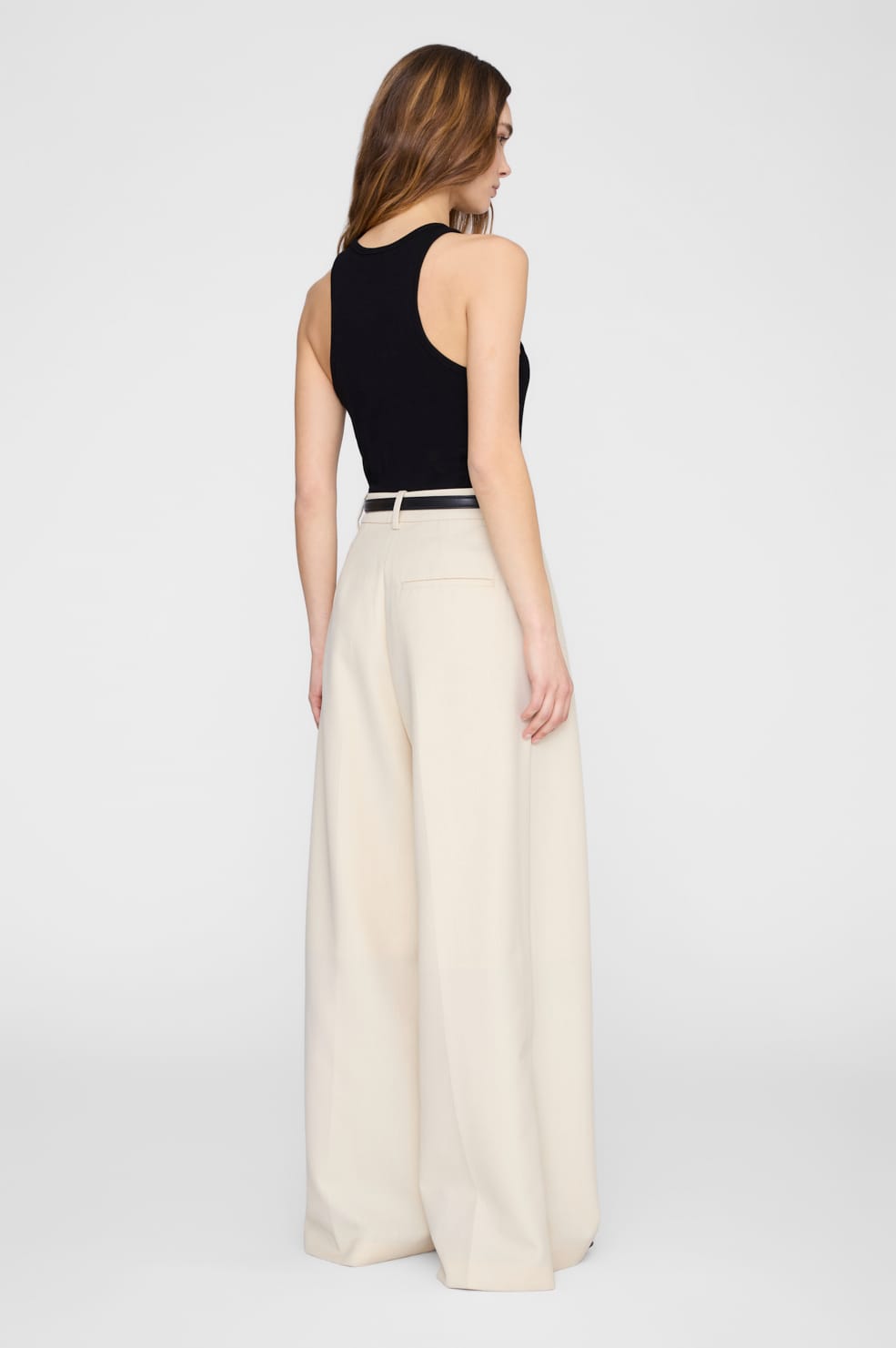 Anine Bing Cole Tank Black