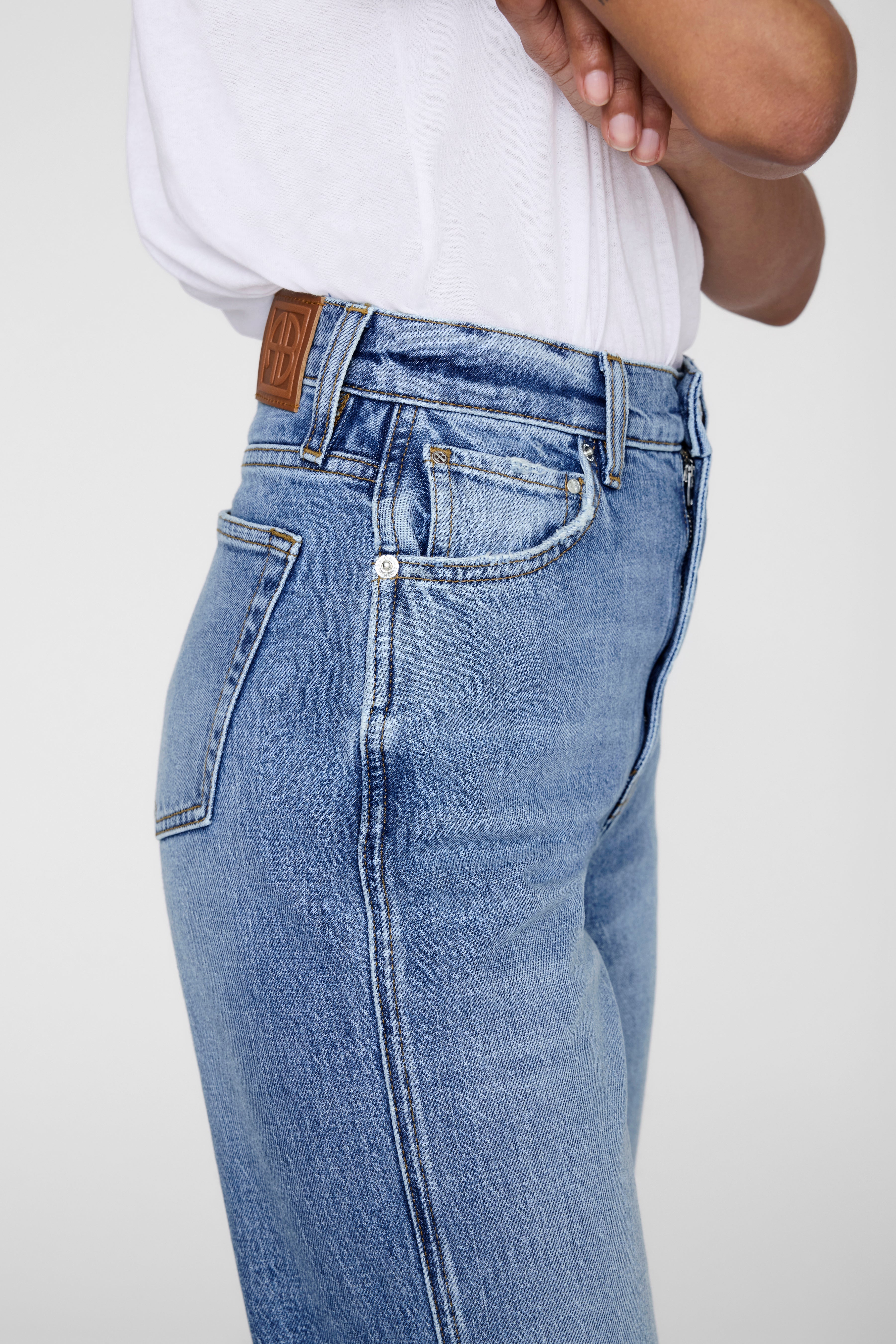 Anine Bing Jane Jean Cascade Blue