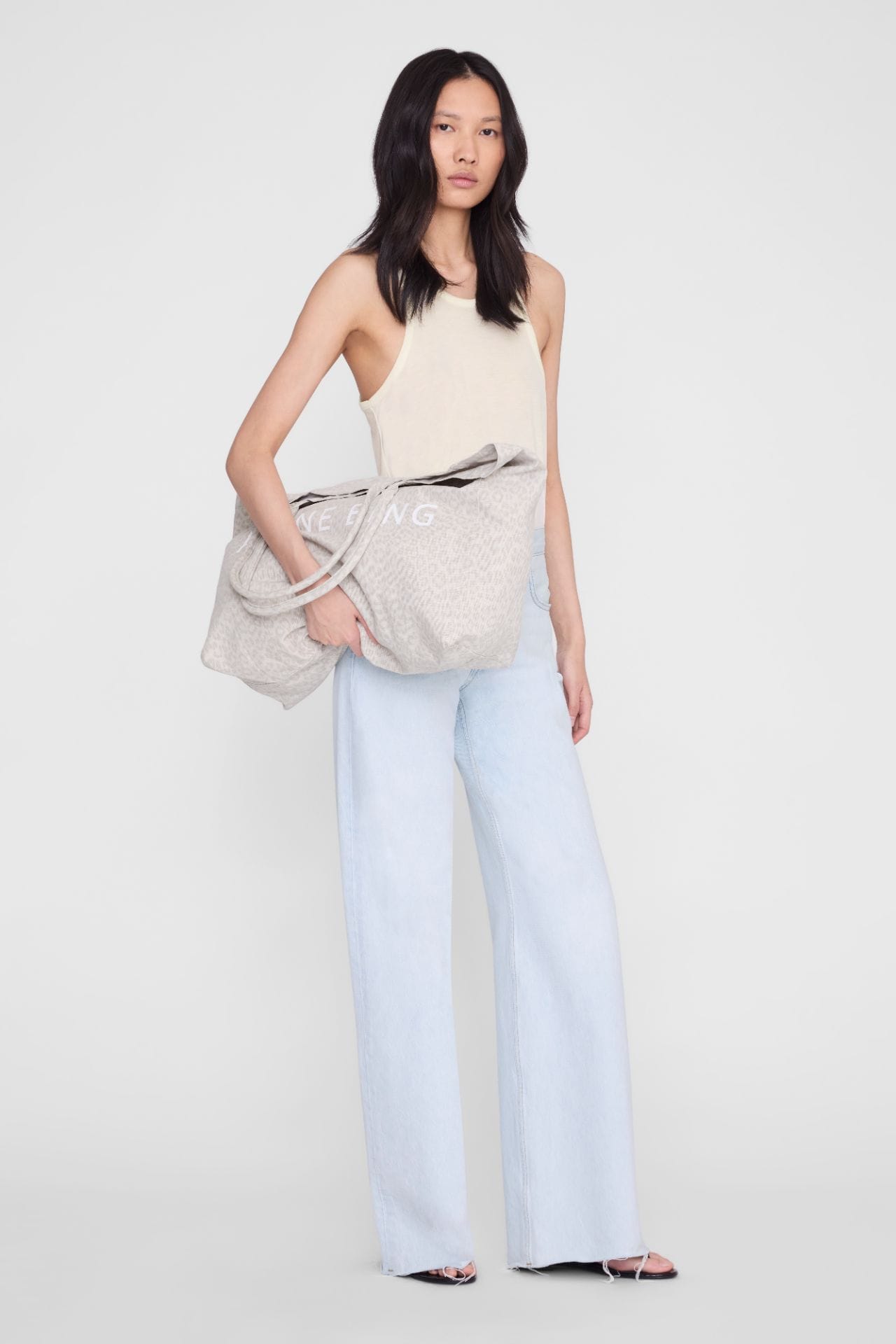 Anine Bing Lewis Jean Lucid Blue