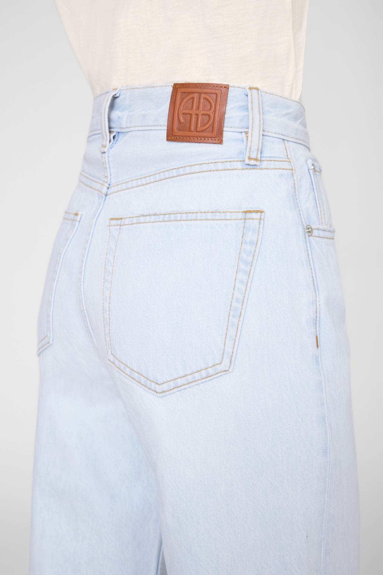 Anine Bing Lewis Jean Lucid Blue