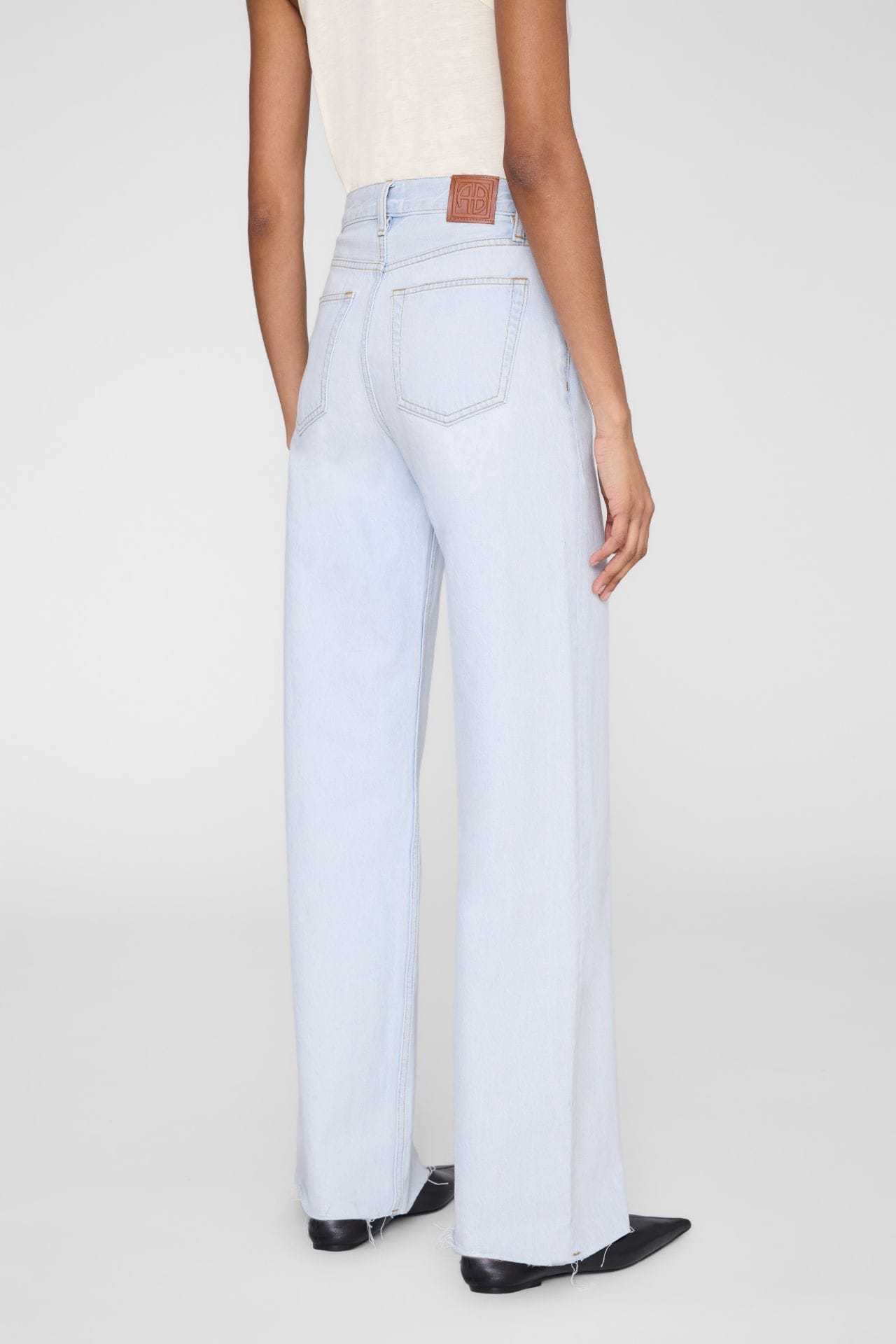 Anine Bing Lewis Jean Lucid Blue