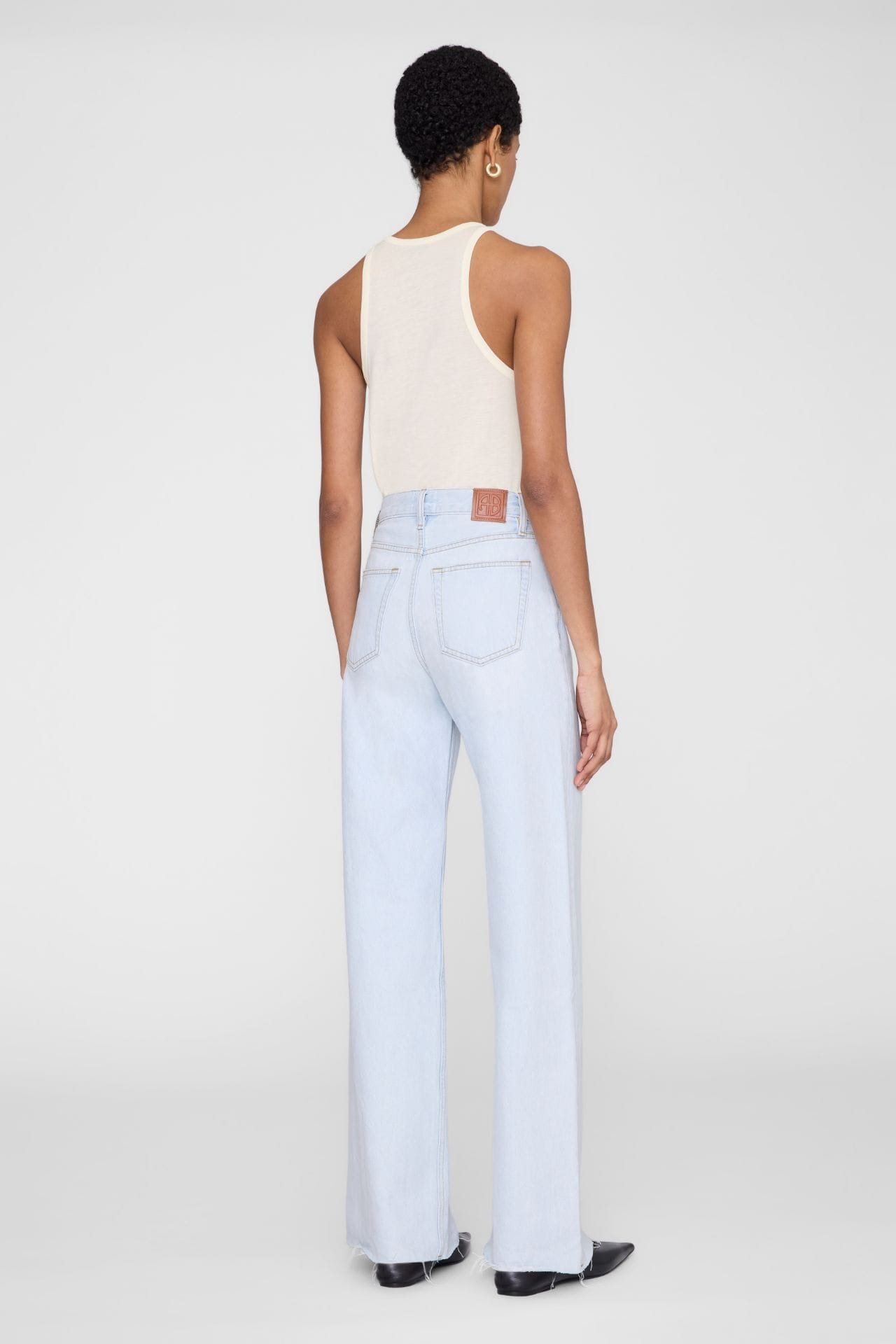 Anine Bing Lewis Jean Lucid Blue