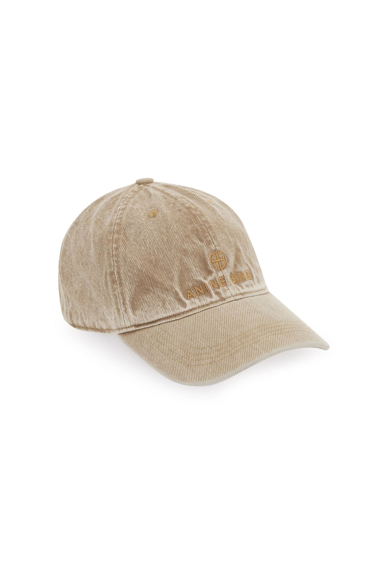 Anine Bing Jeremy Baseball Cap Butter Yellow
