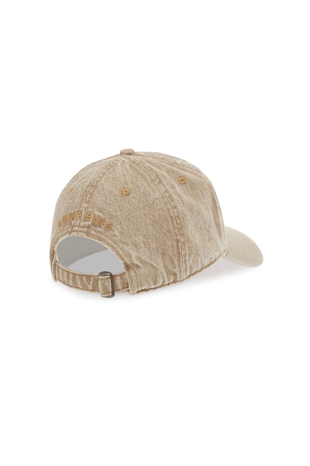 Anine Bing Jeremy Baseball Cap Butter Yellow