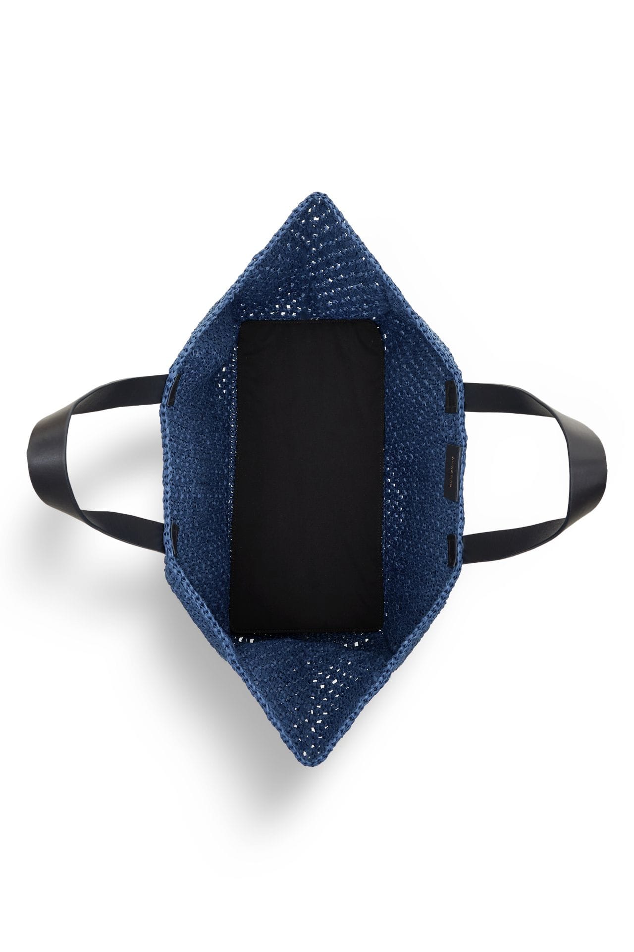 Anine Bing Large Rio Tote Marine Blue