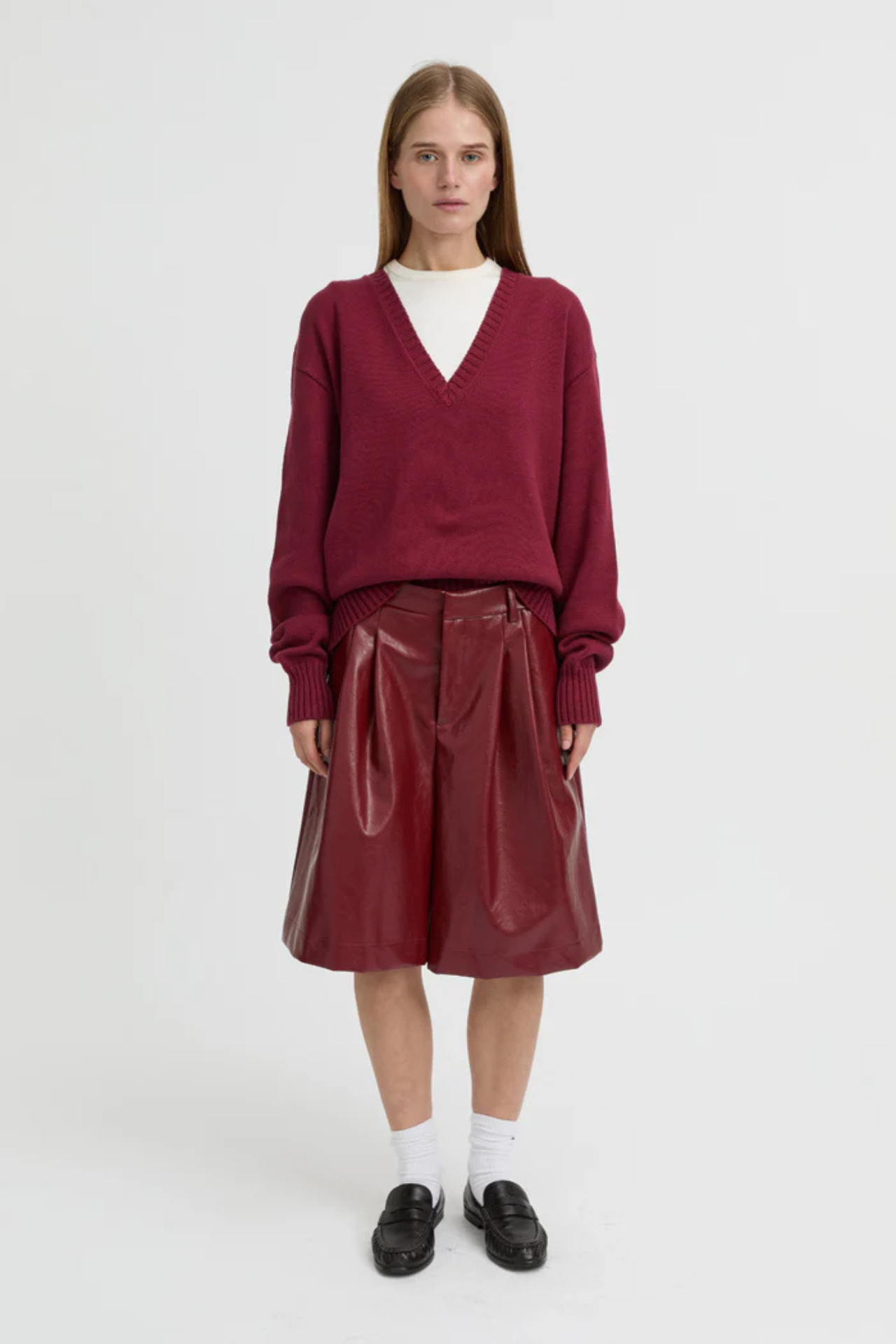 ELOWEN SWEATER BURGANDY