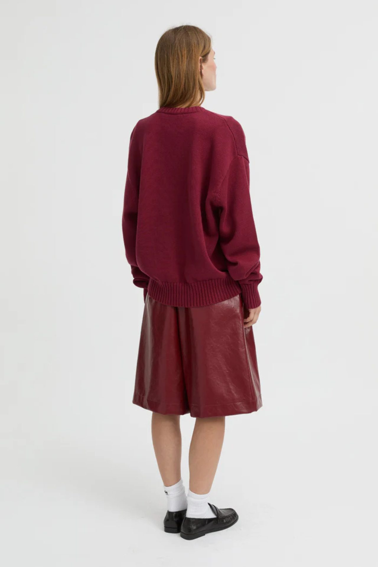 ELOWEN SWEATER BURGANDY