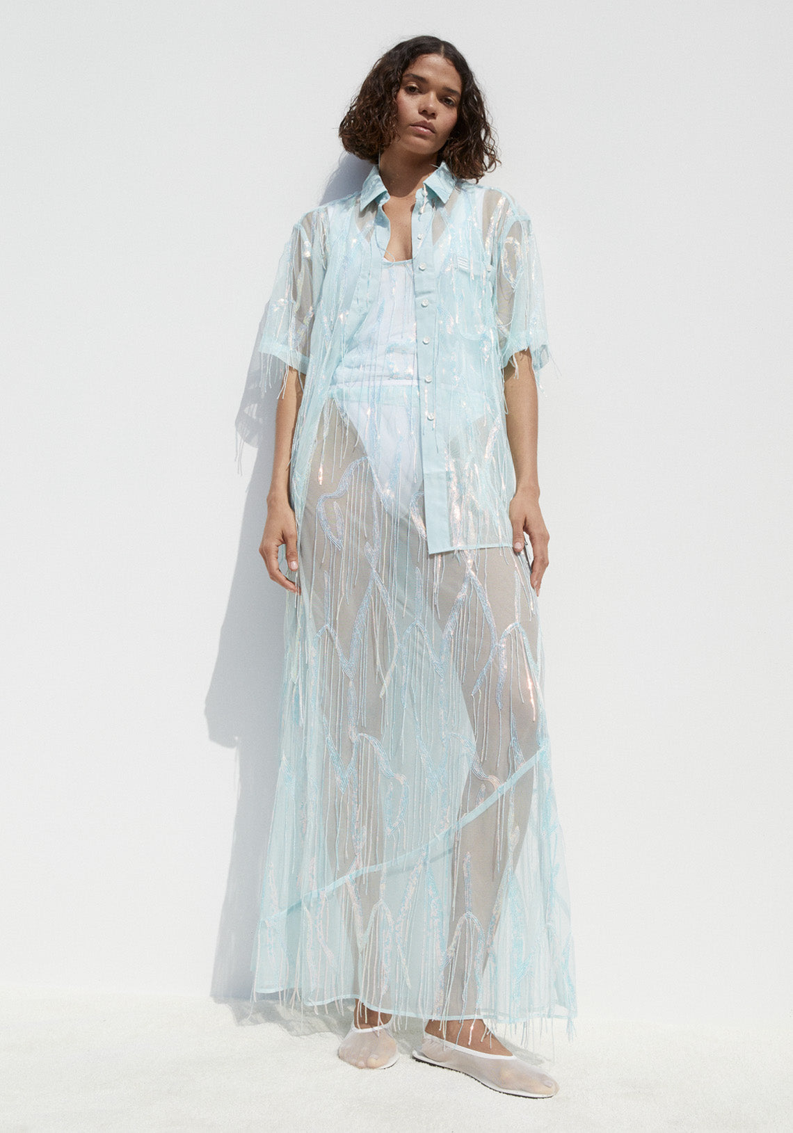 HAZEL SKIRT TURQUOISE