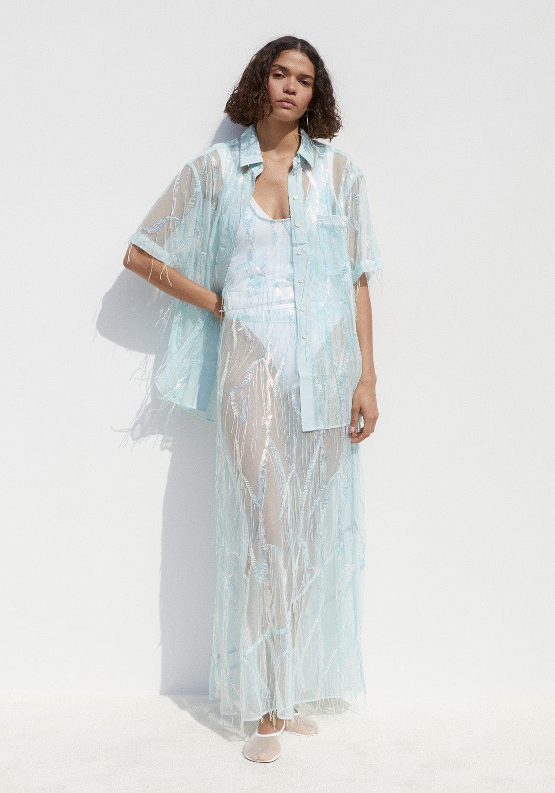 HAZEL SKIRT TURQUOISE