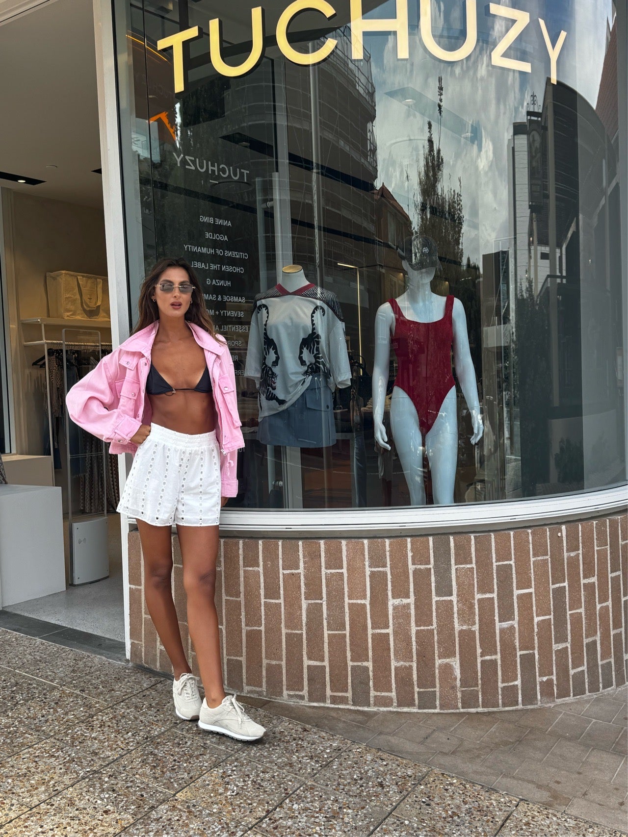 Anine Bing Kam Short White