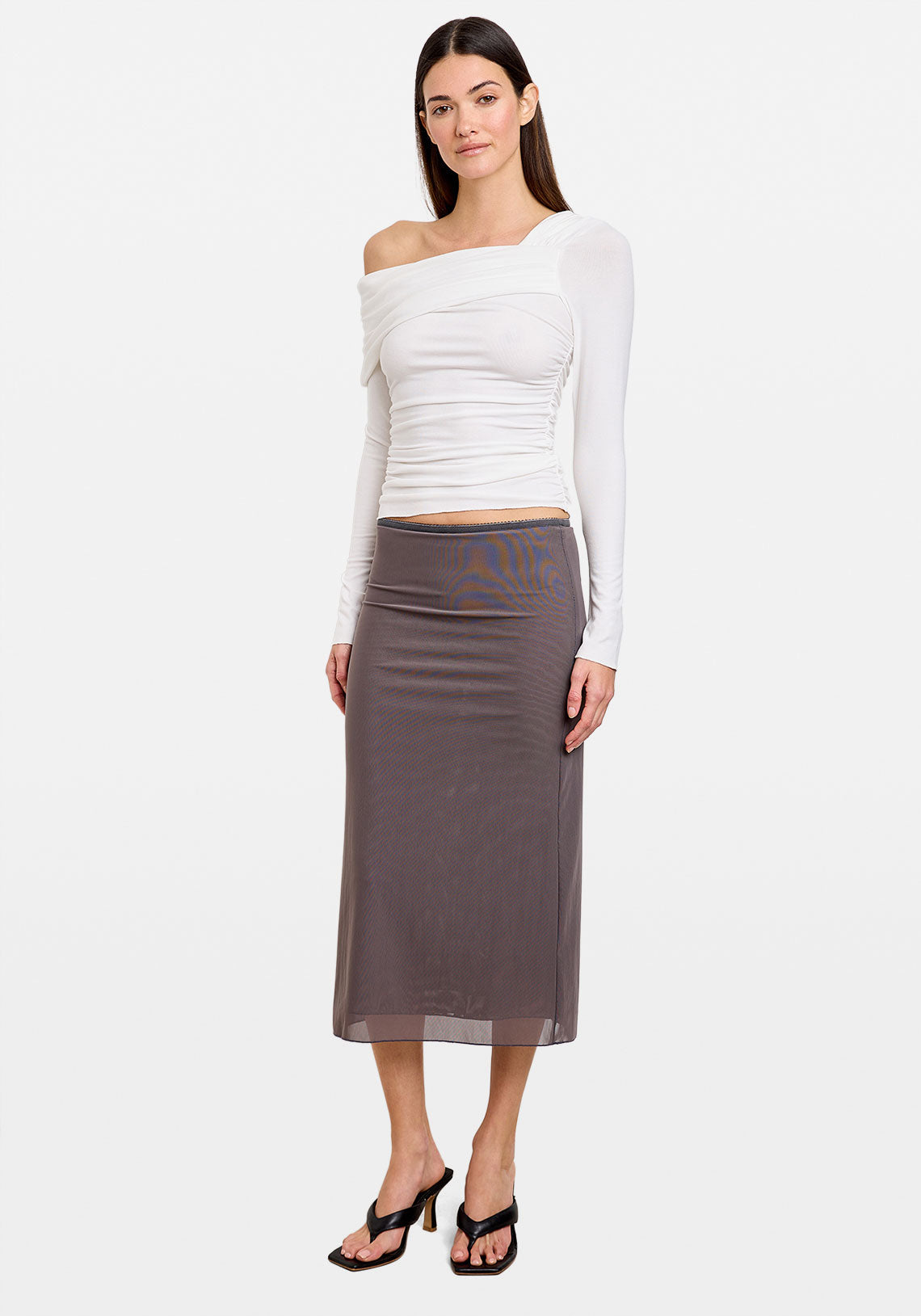 Cross Over Ls Top White