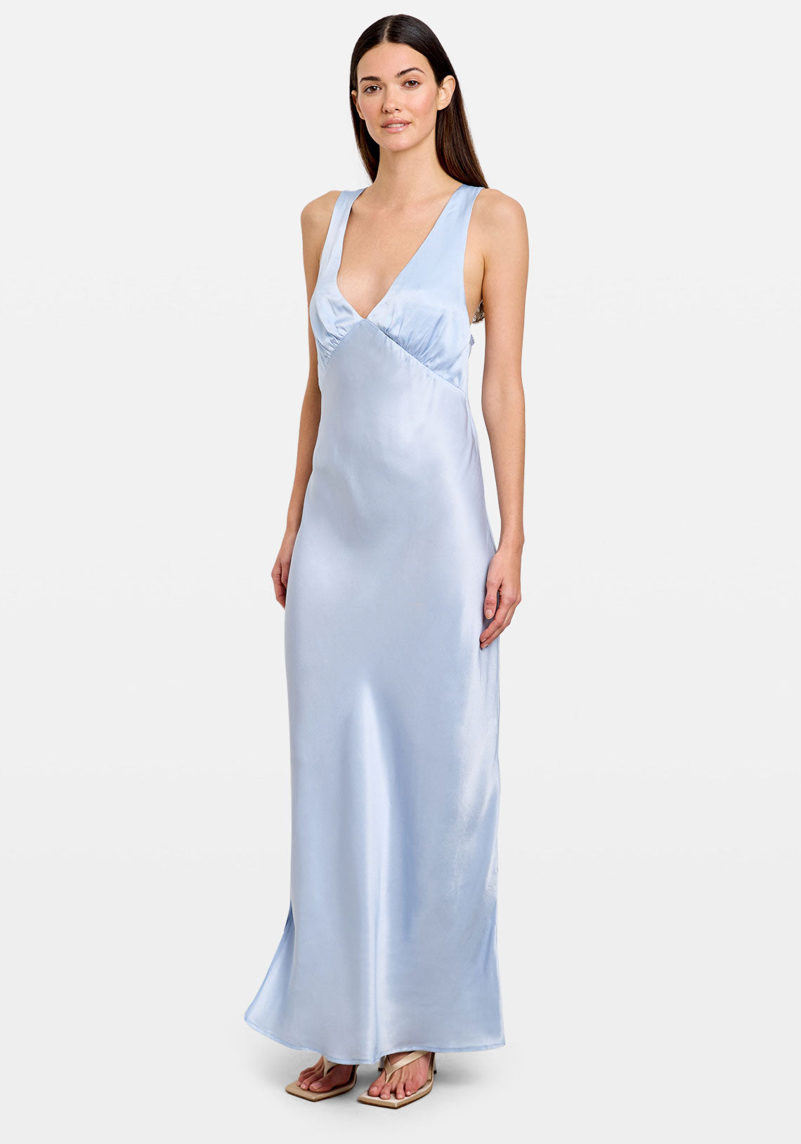 Vintage Slip Dress Sky