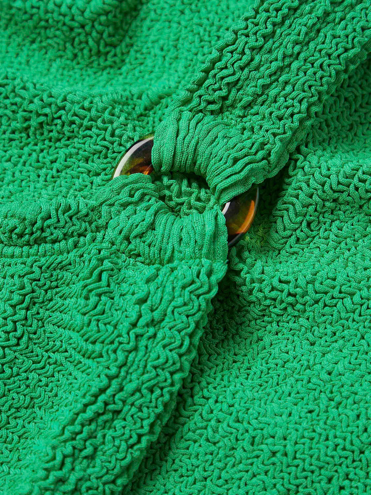 Domino Swim with Hoops Emerald