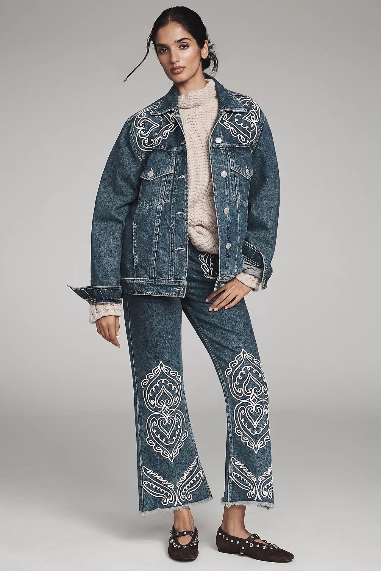Farm Rio Basic Cornely Jacket Denim