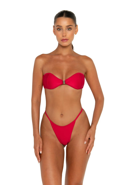 Fae Swim Tallara Bikini Top Hibiscus