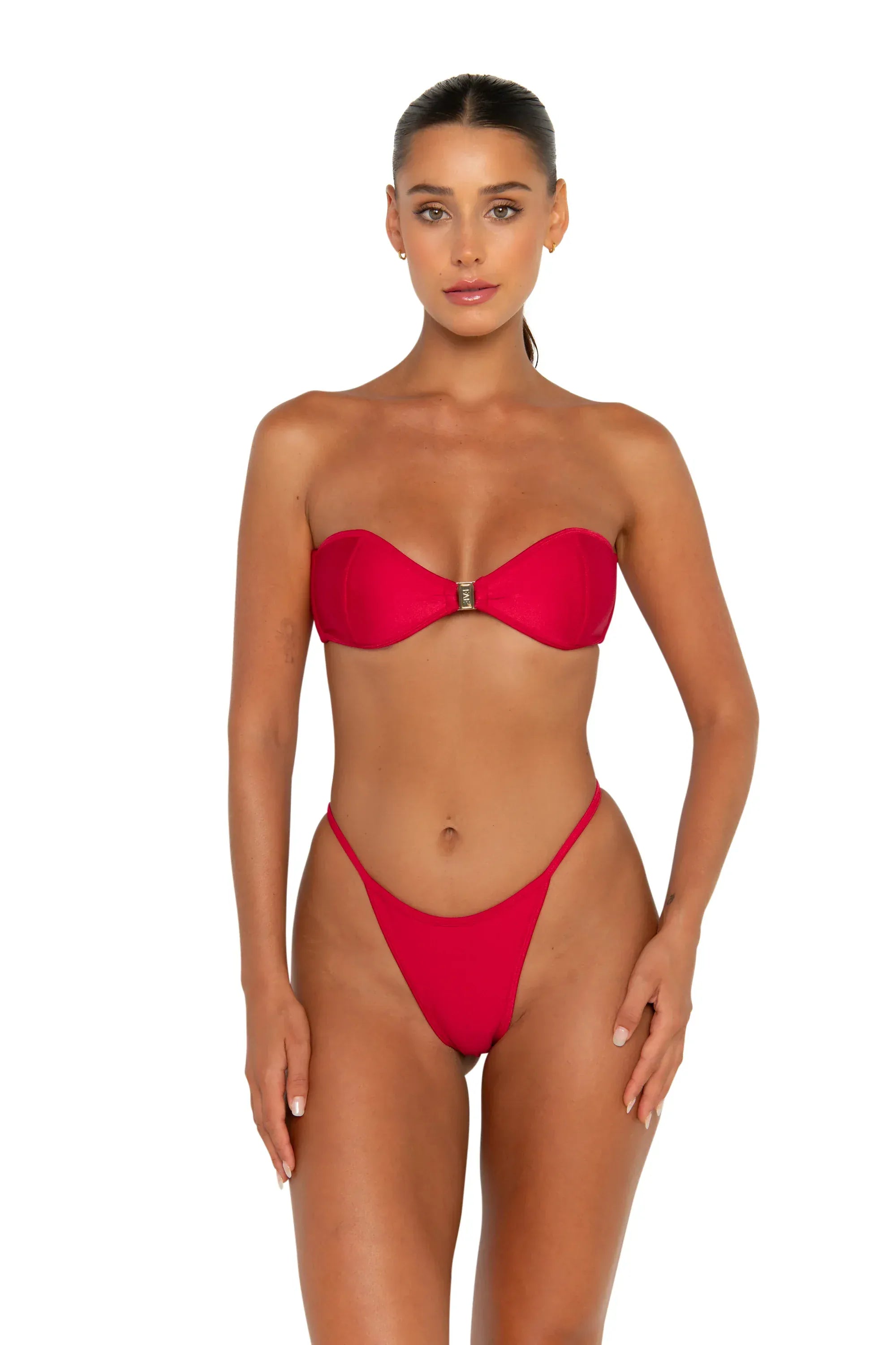 Tallara Bikini Top Hibiscus