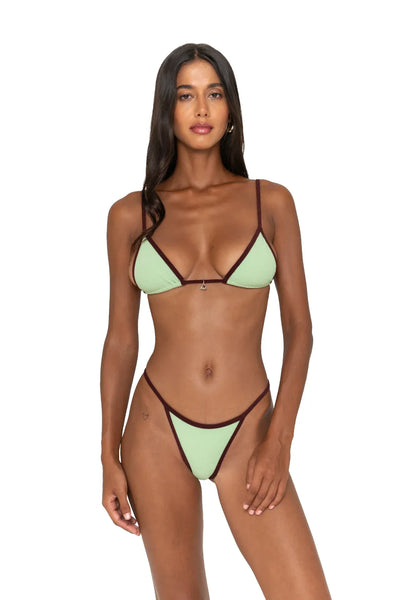 Fae Swim Jones Bikini Bottoms Pistachio