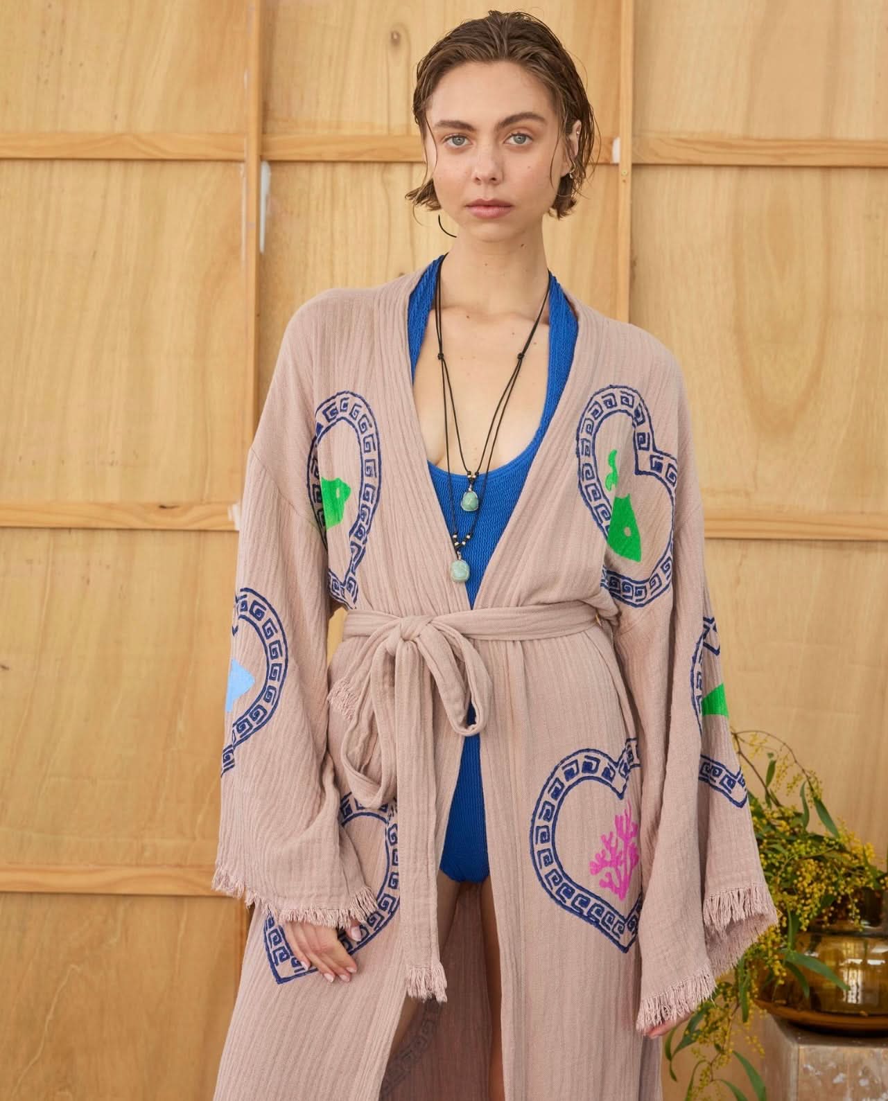 Tan Long Robe Sardine Coral