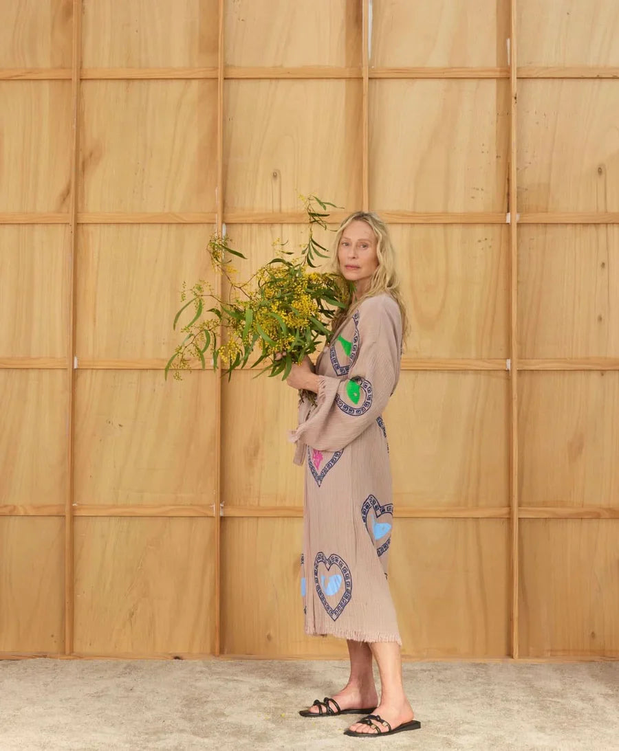 Tan Long Robe Sardine Coral