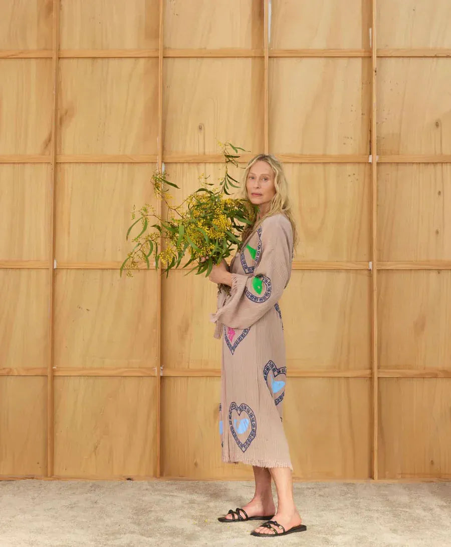 Tan Long Robe Sardine Coral