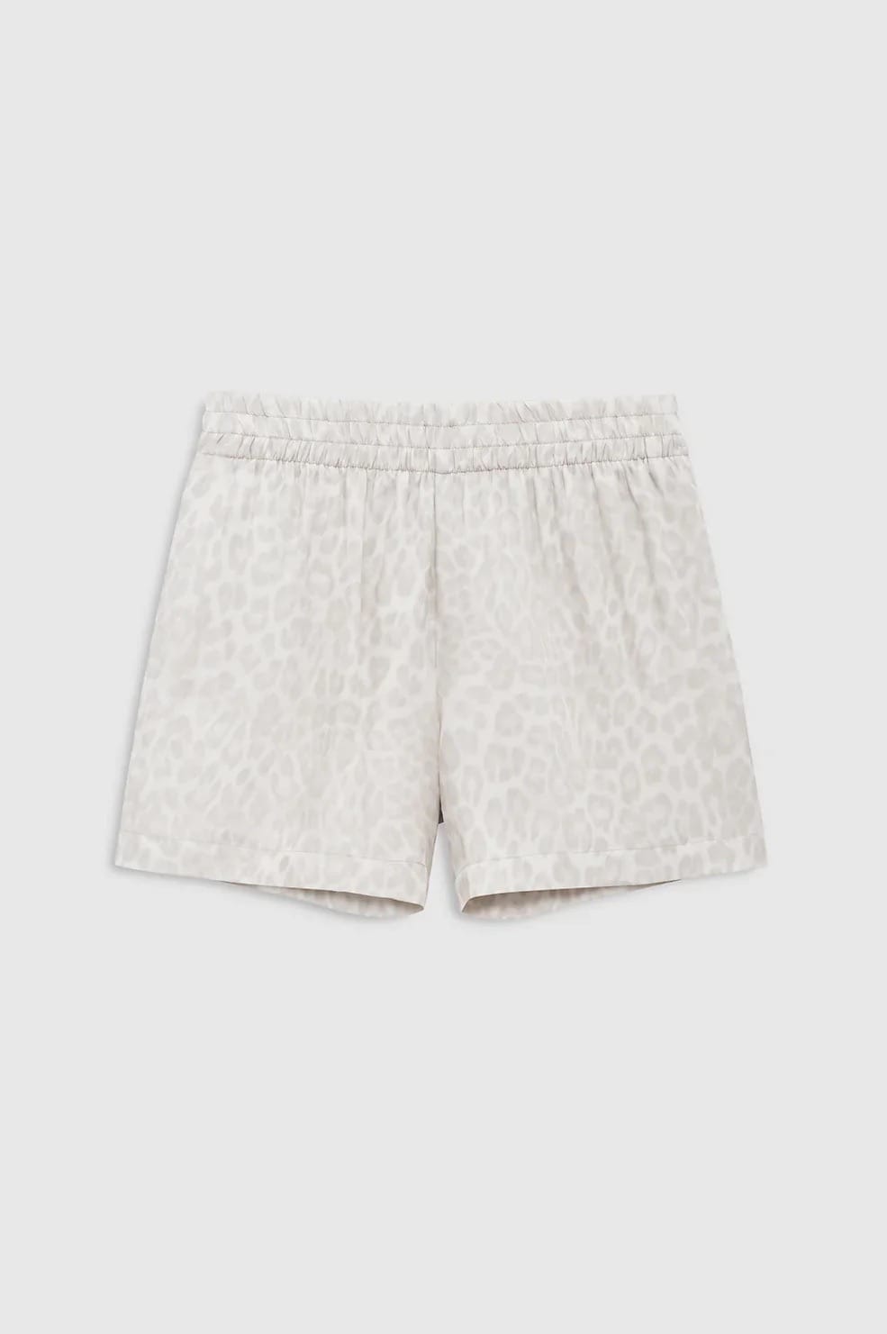 Anine Bing Kam Short White Leopard