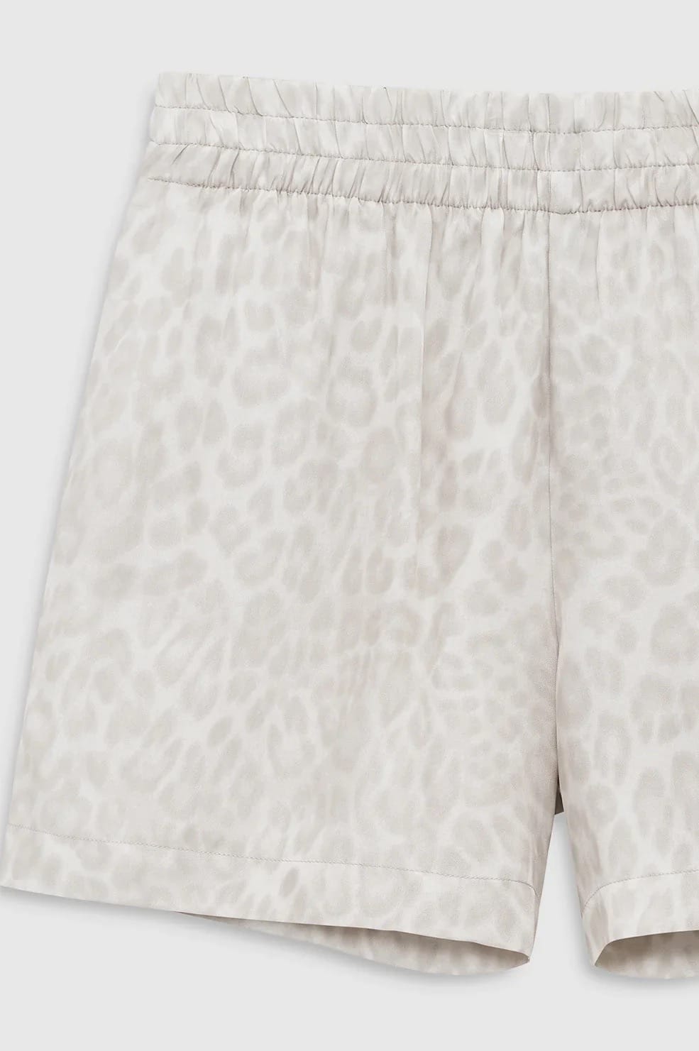 Anine Bing Kam Short White Leopard