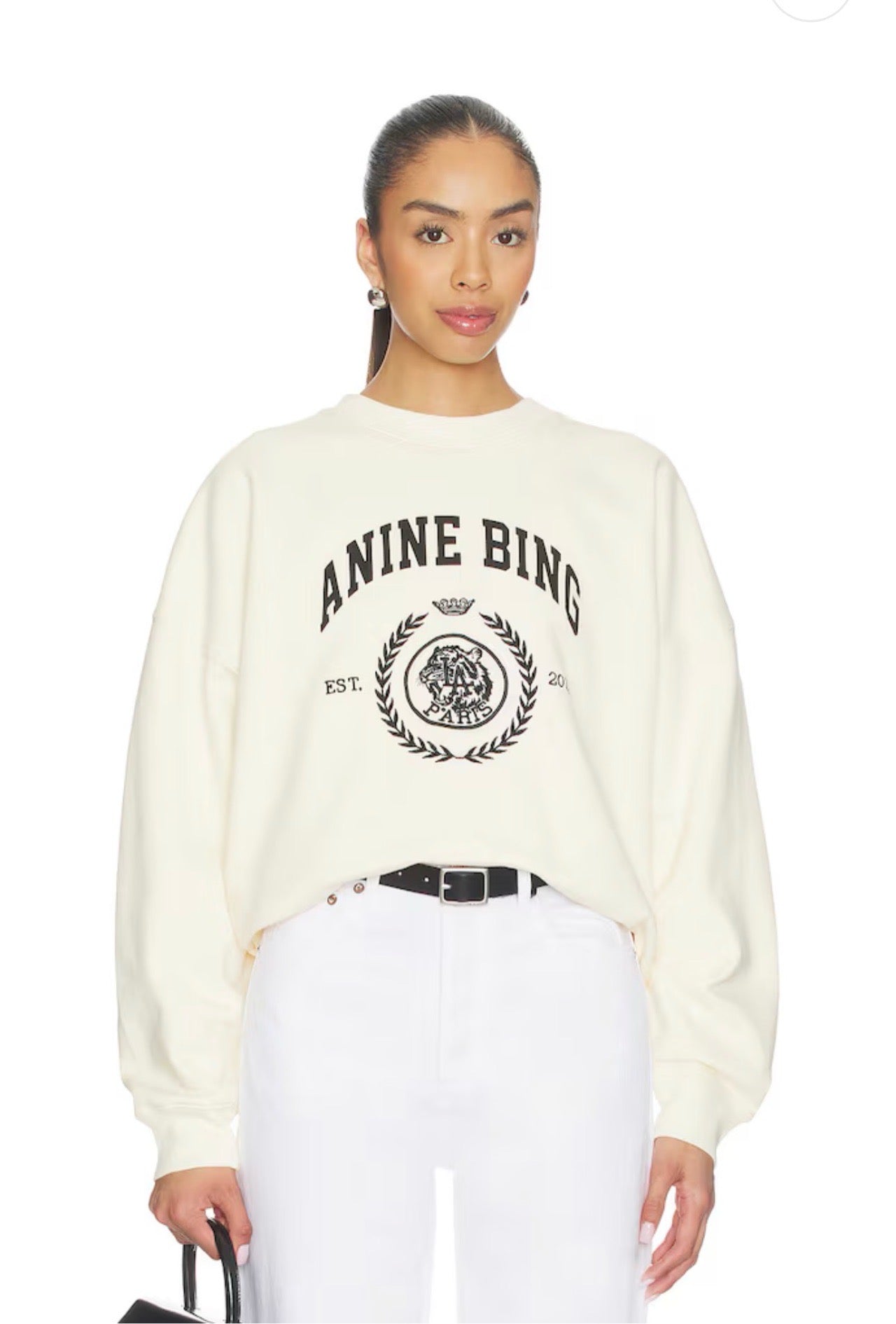 Miles Sweatshirt Collegiate Cream