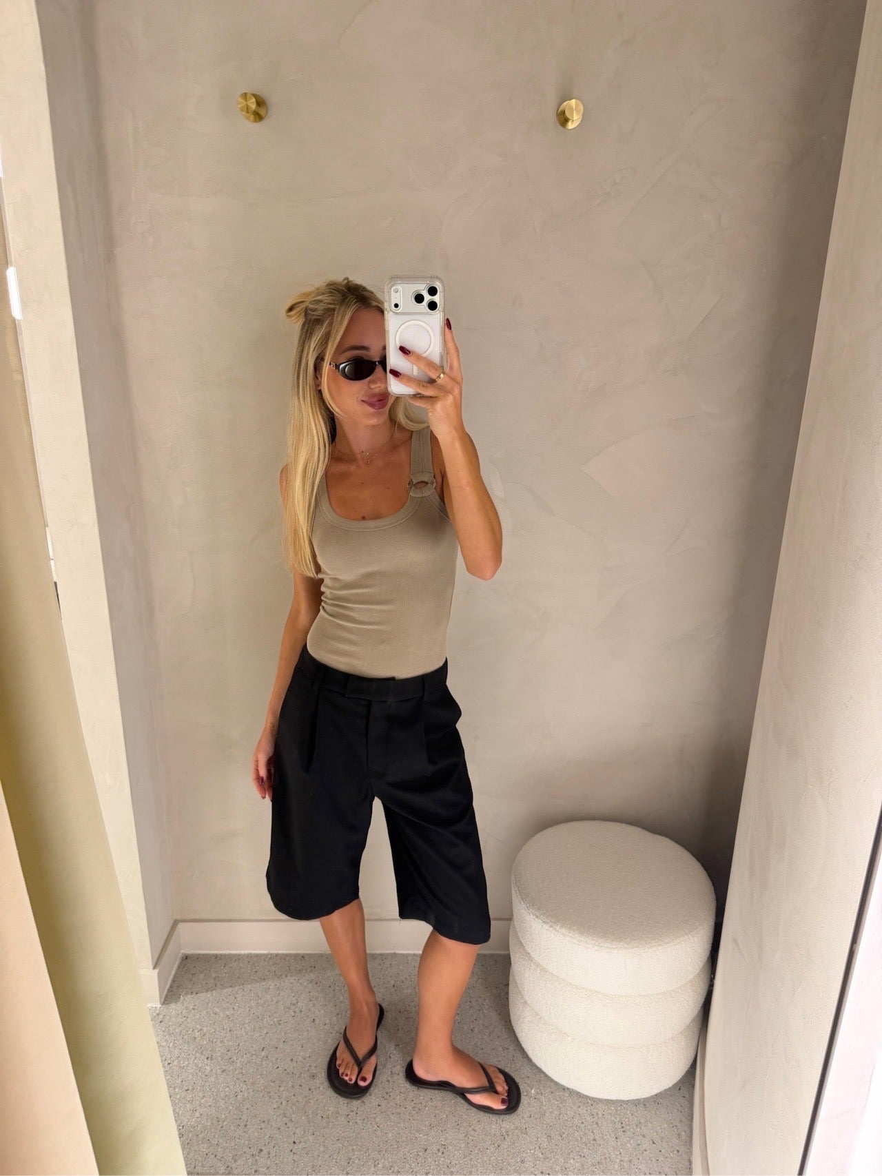 Tailored Bermuda Short Black