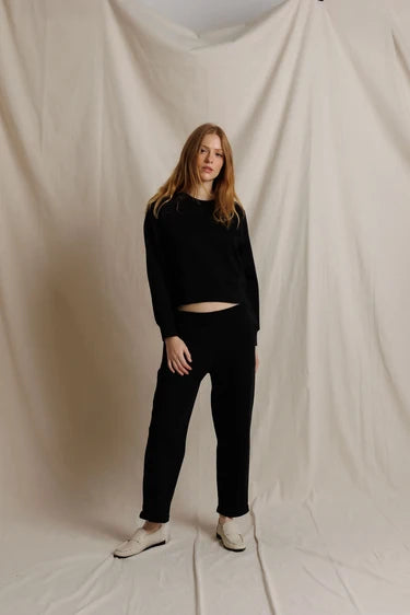 Perfect White Tee Sutton Flat Front Cuffed Pant