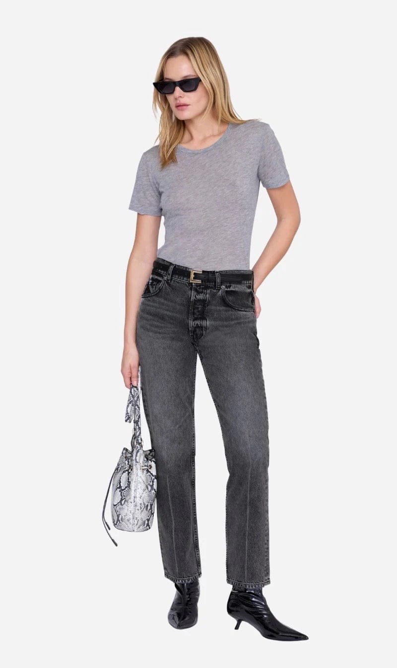 ANINE BING SYLVIE TEE - GREY